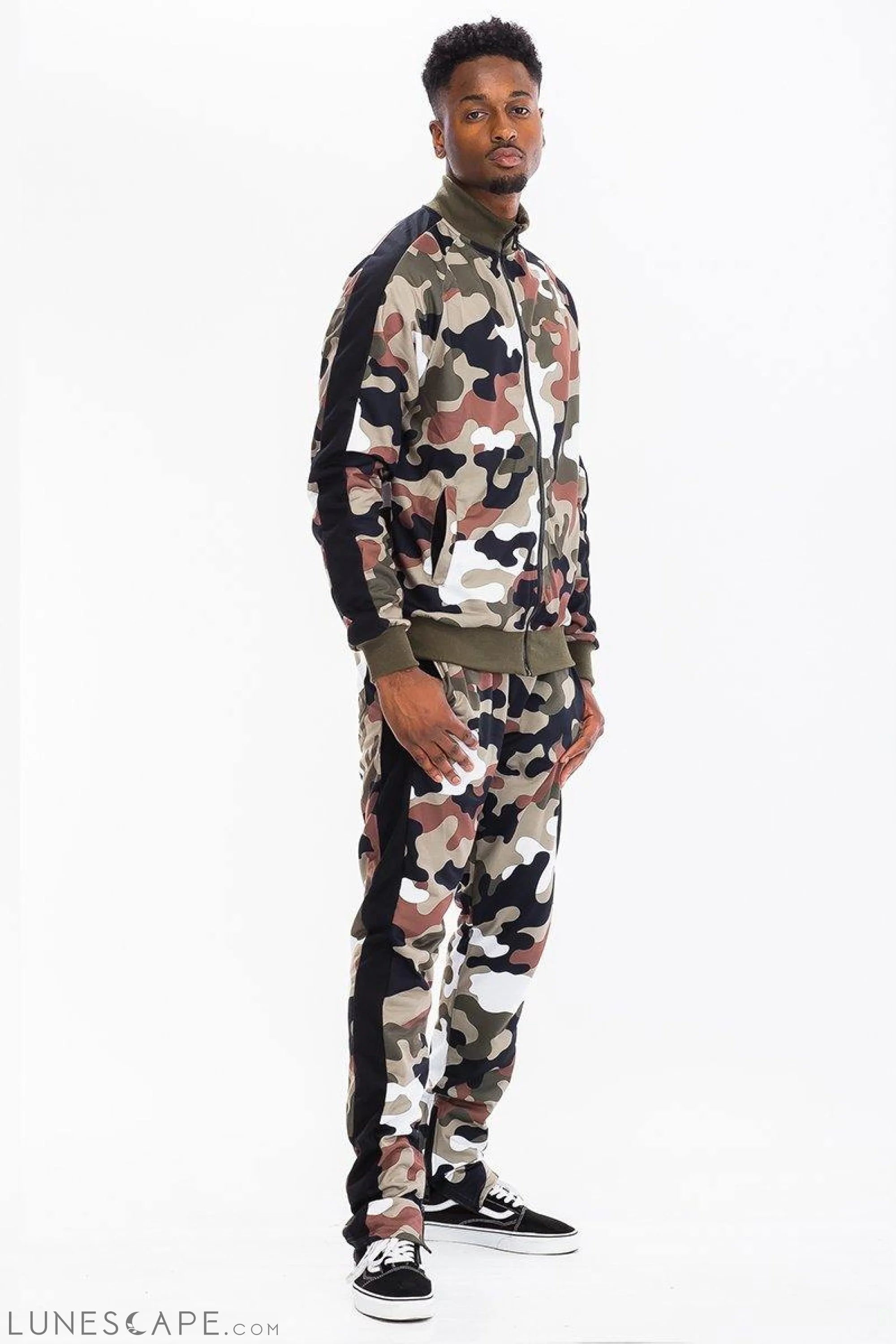 FULL CAMO TRACK SET - Olive LUNESCAPE