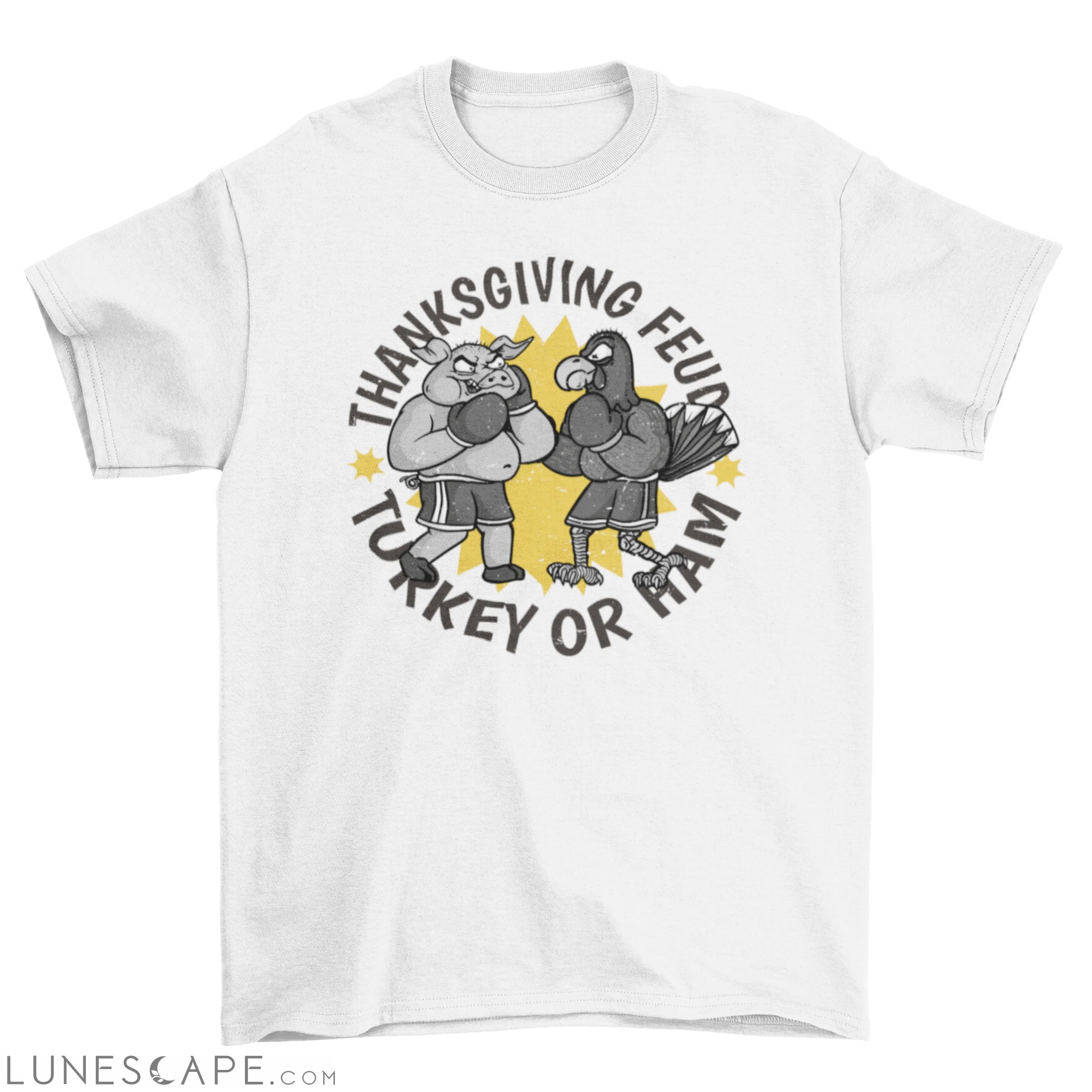 Funny Thanksgiving t-shirt LUNESCAPE