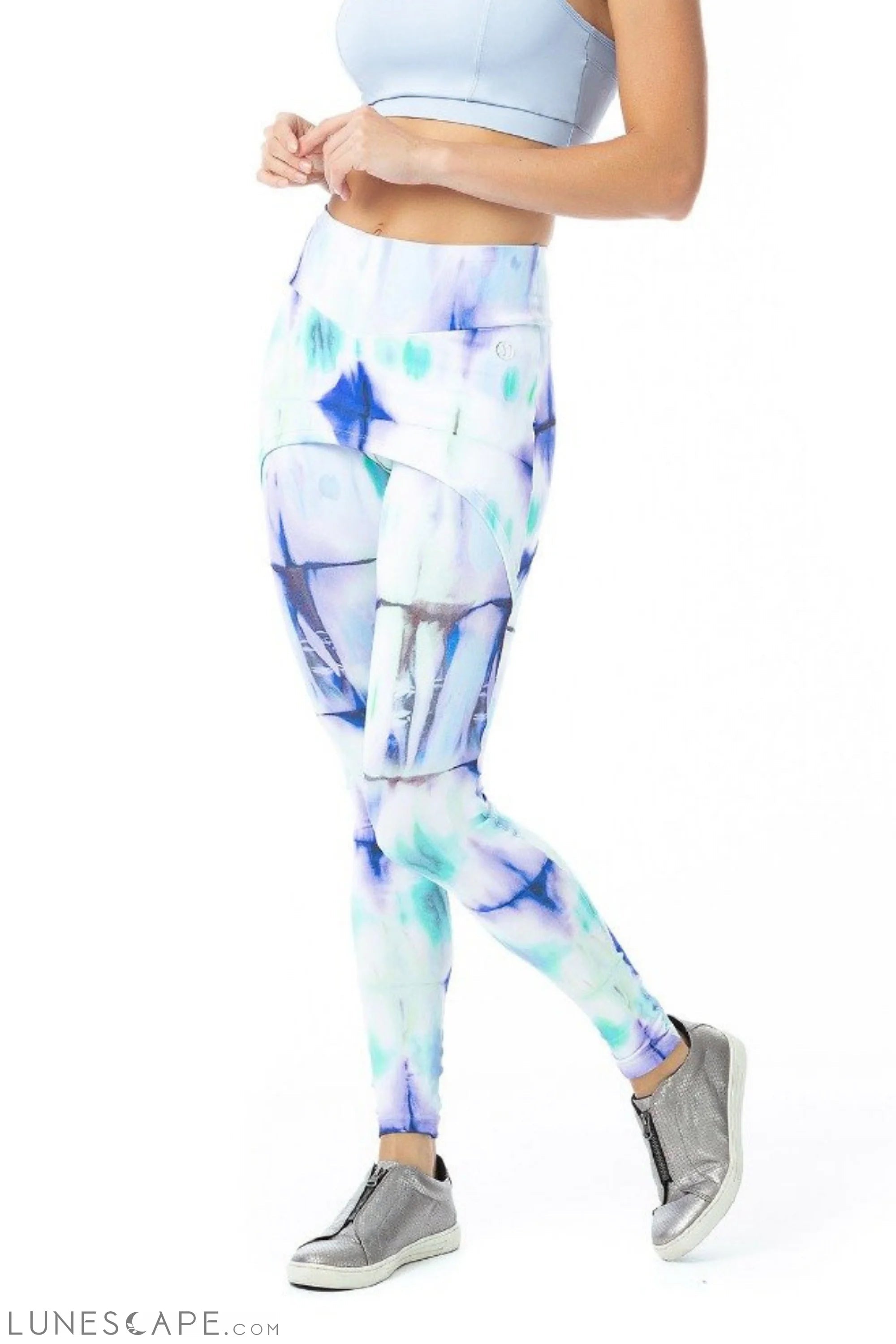 Fusion Tie Dye Skirted Legging LUNESCAPE