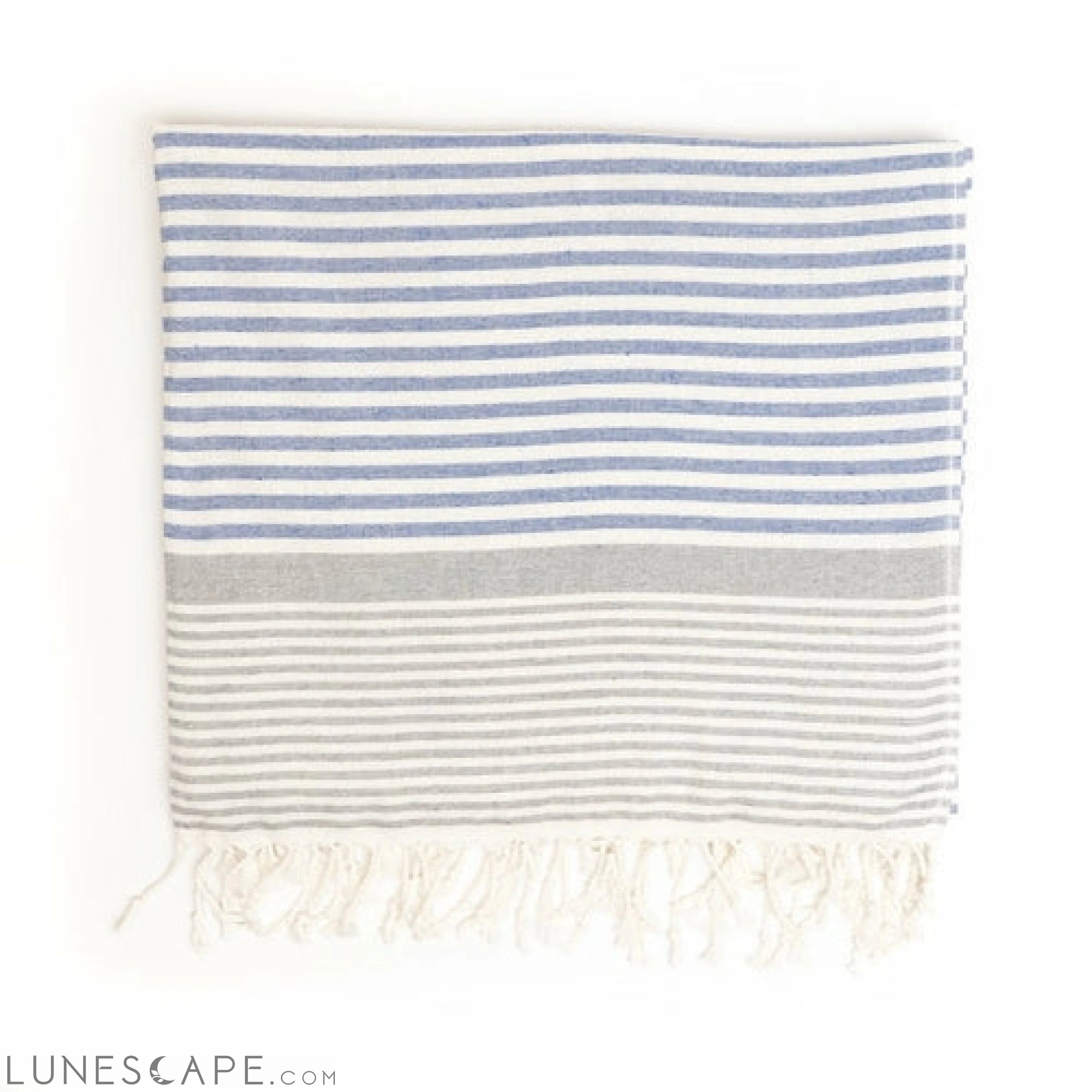 Gallipoli Peshtemal Pure Cotton Beach Towel LUNESCAPE