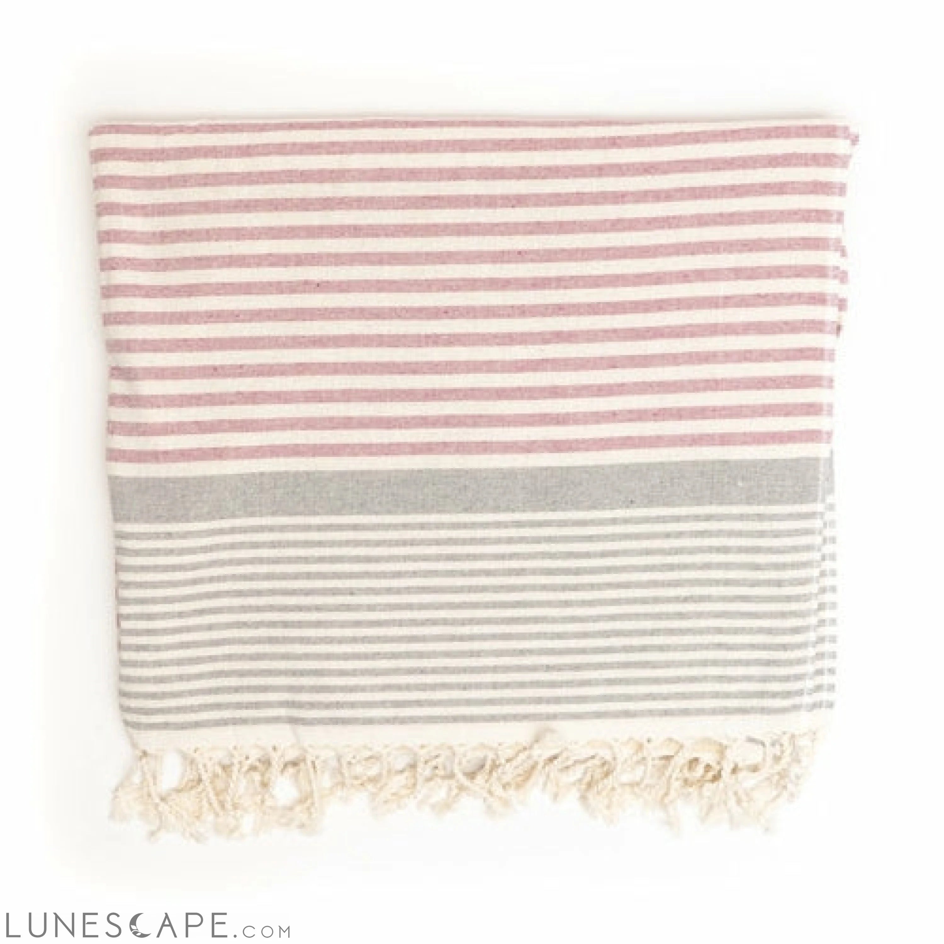 Gallipoli Peshtemal Pure Cotton Beach Towel LUNESCAPE