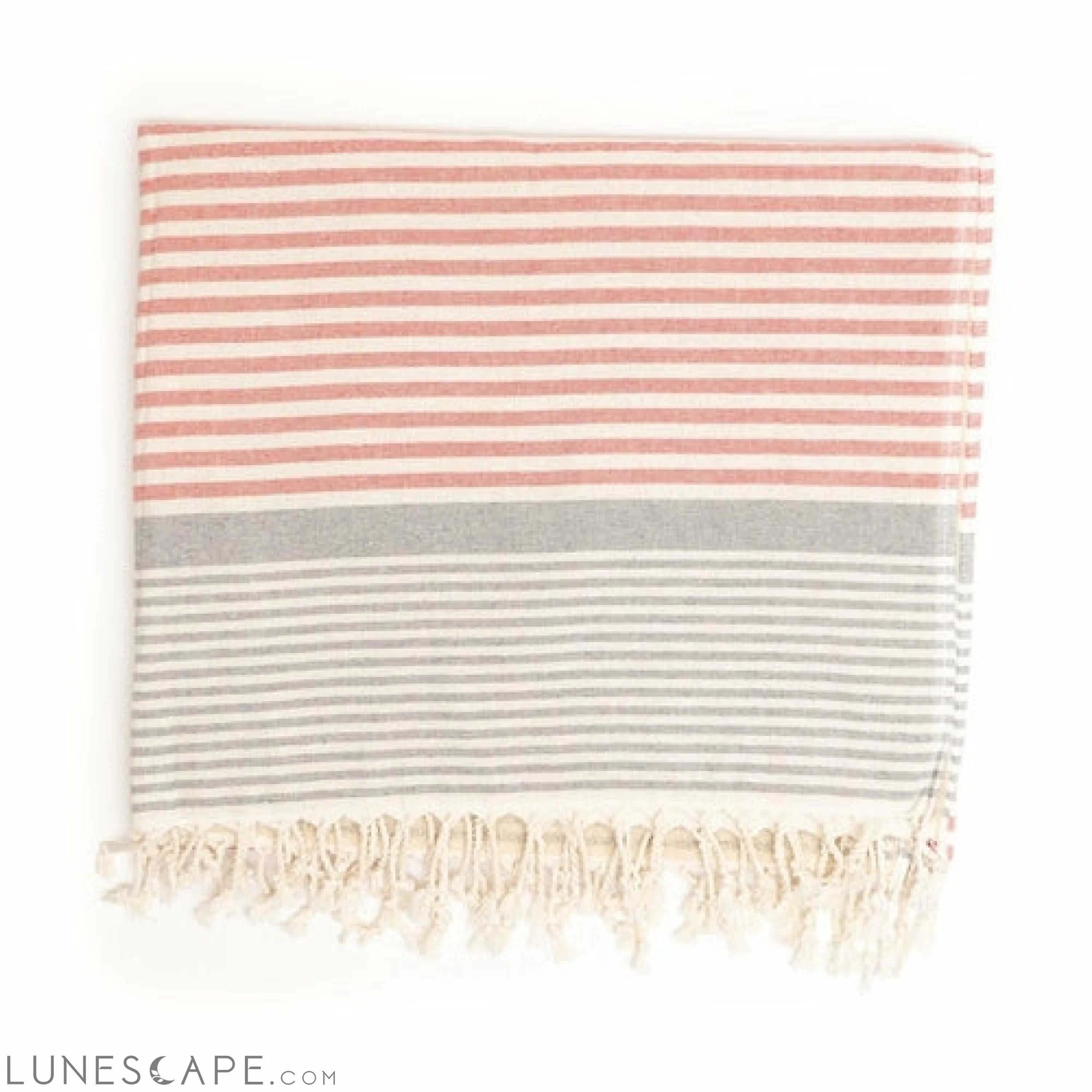 Gallipoli Peshtemal Pure Cotton Beach Towel LUNESCAPE