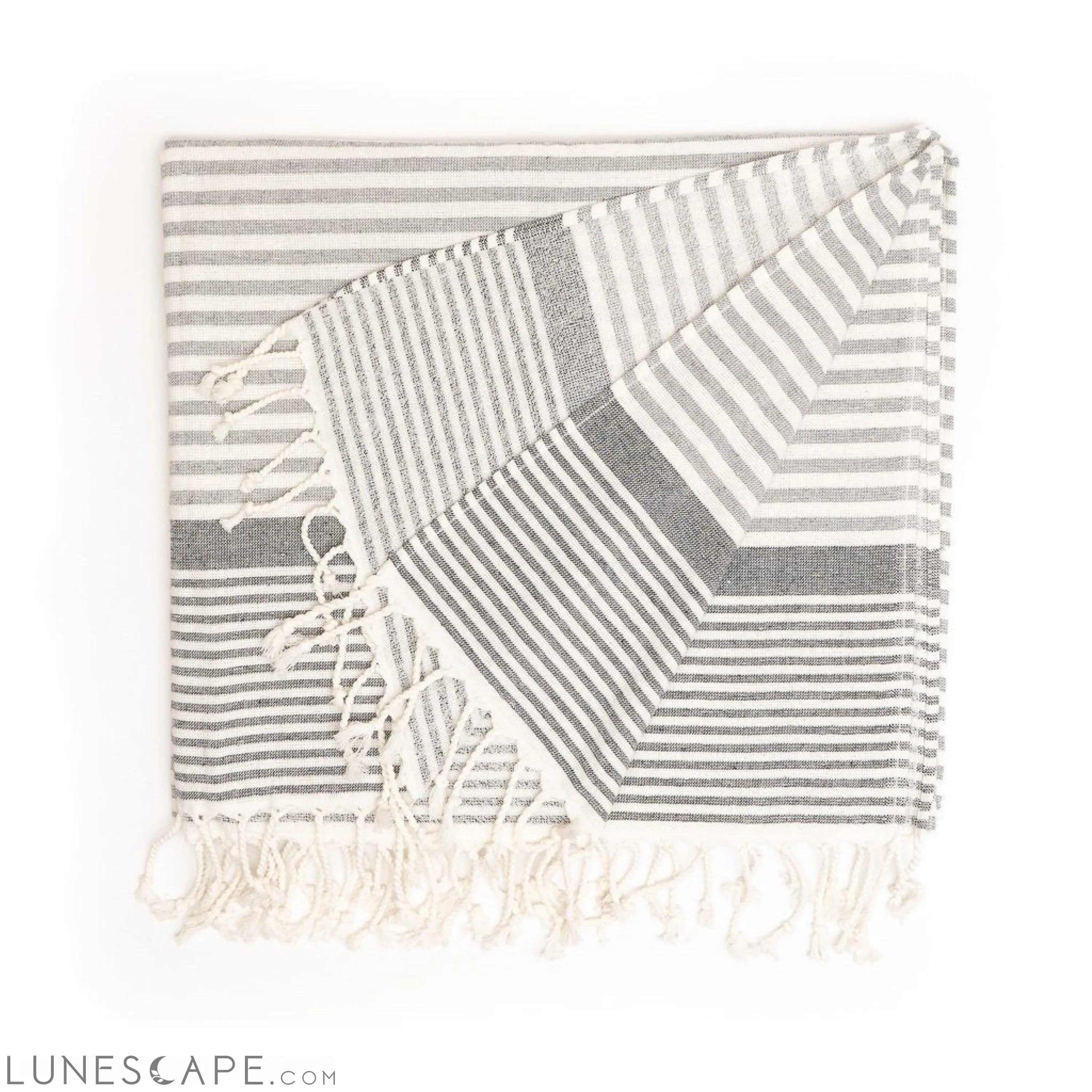 Gallipoli Peshtemal Pure Cotton Beach Towel LUNESCAPE