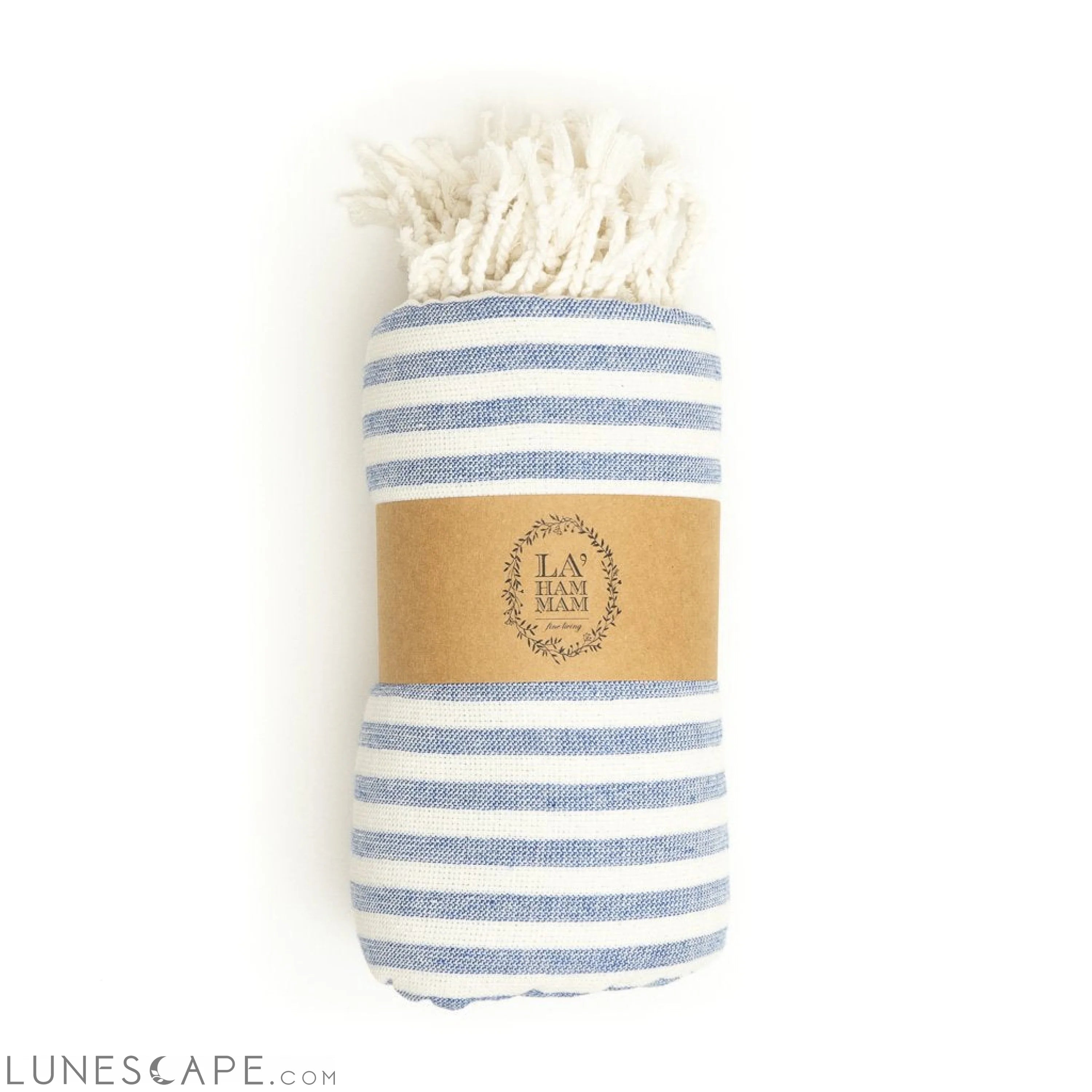 Gallipoli Peshtemal Pure Cotton Beach Towel LUNESCAPE