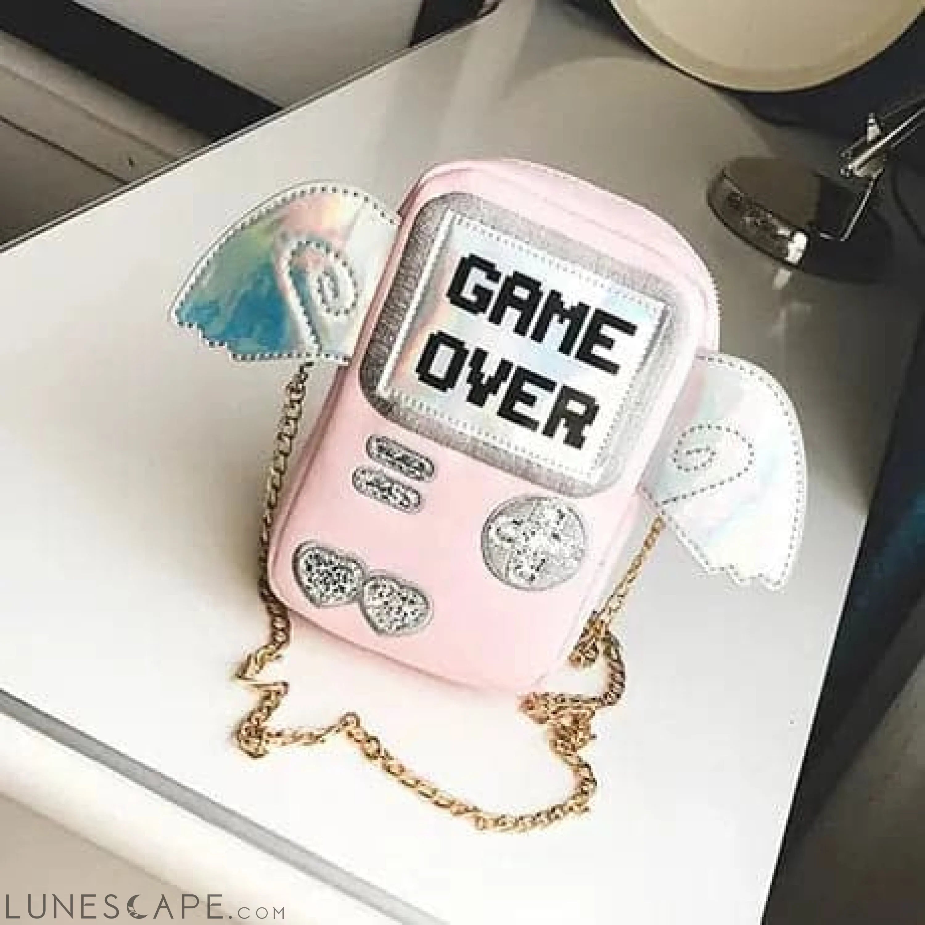 Game Over Novelty Mini Crossbody Bag LUNESCAPE