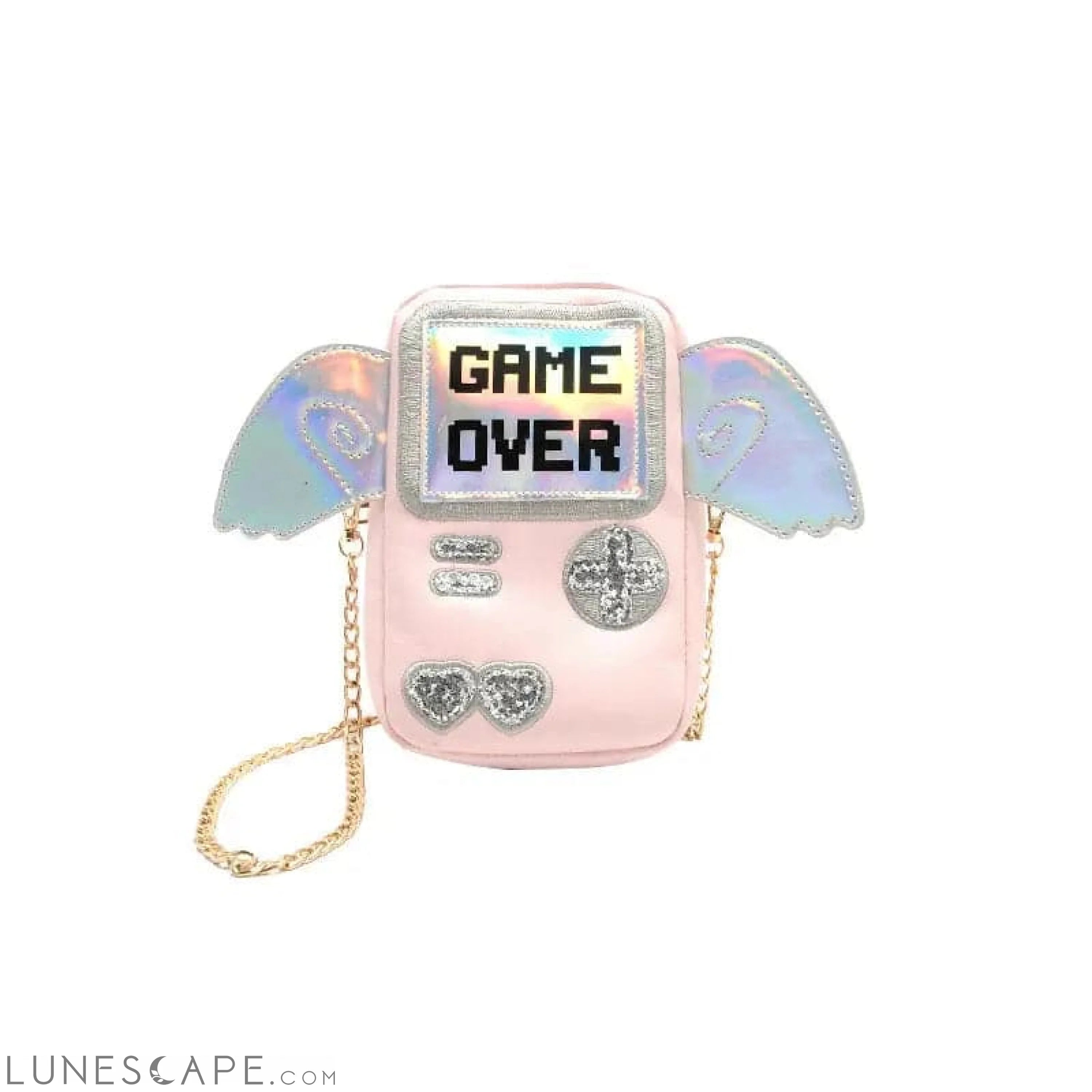 Game Over Novelty Mini Crossbody Bag LUNESCAPE