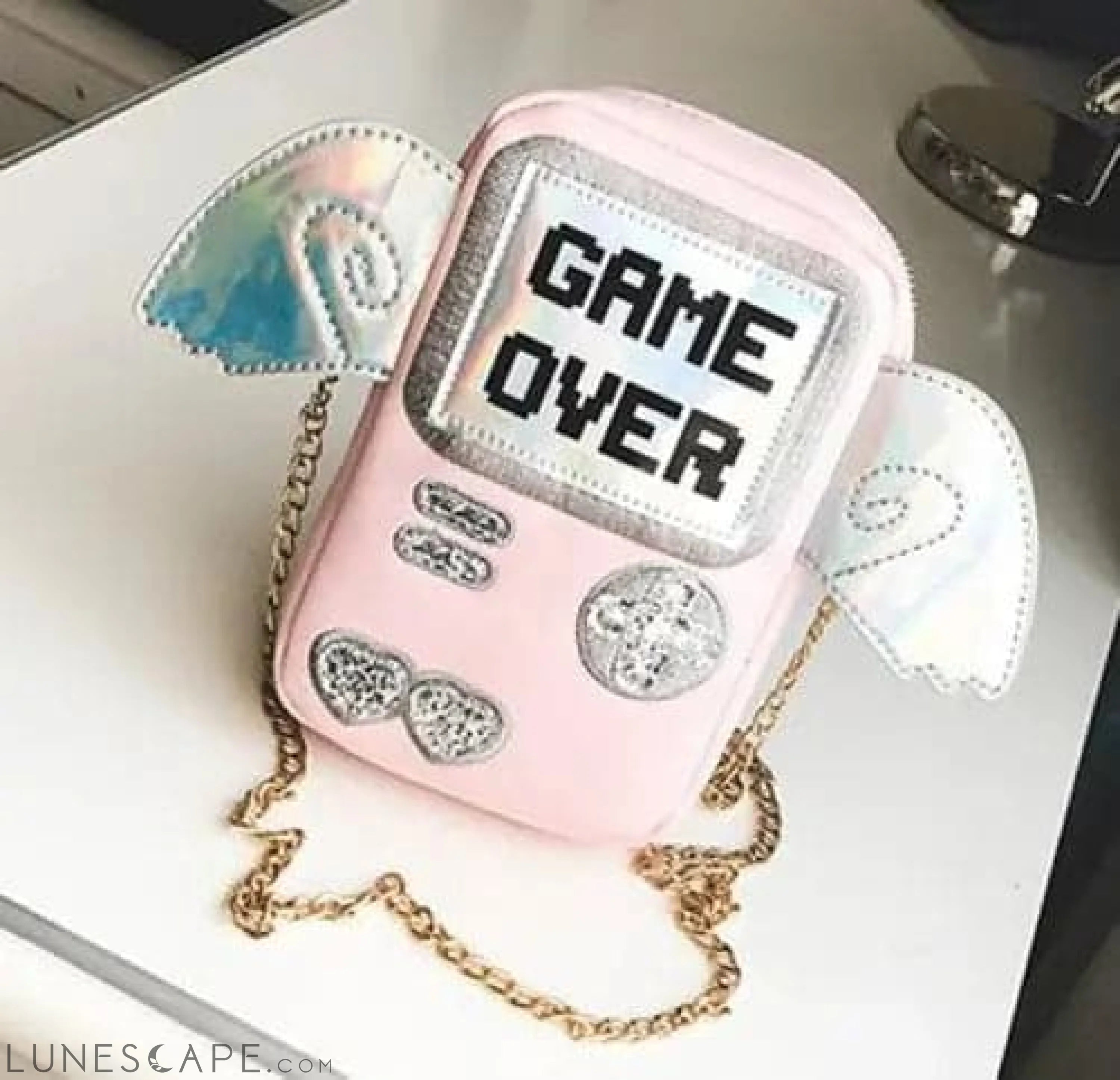 Game Over Novelty Mini Crossbody Bag LUNESCAPE