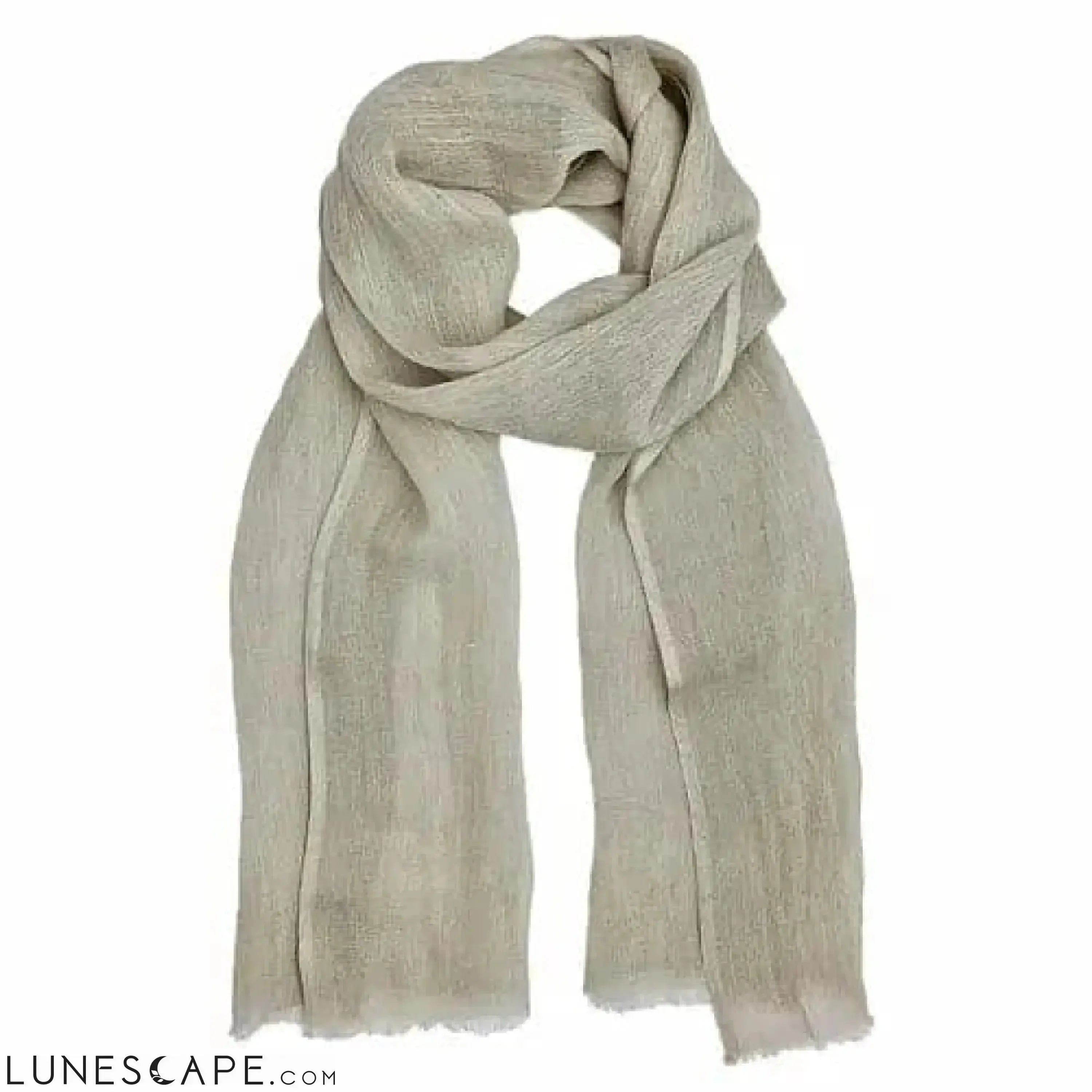 Gauze Linen Scarf LUNESCAPE