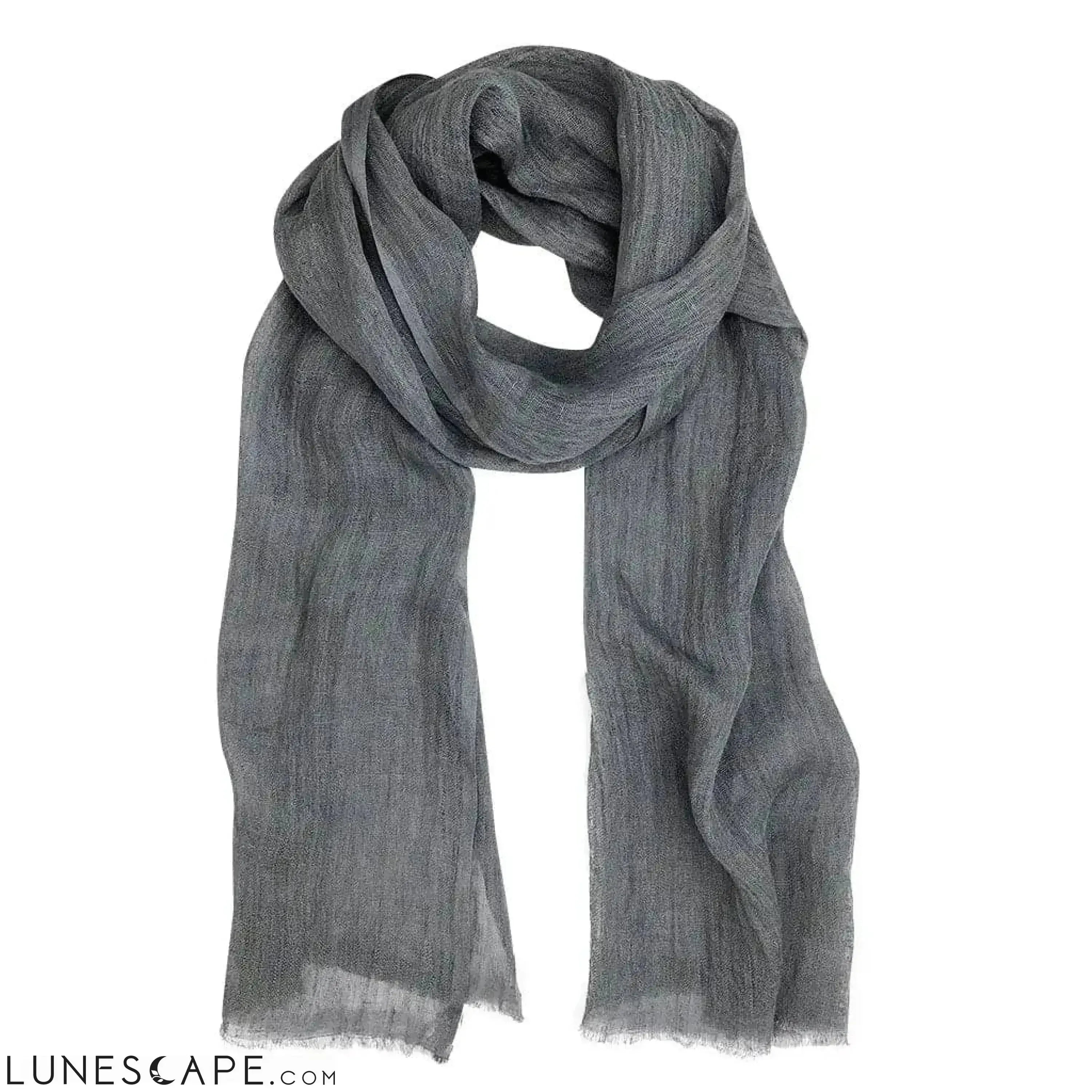 Gauze Linen Scarf LUNESCAPE