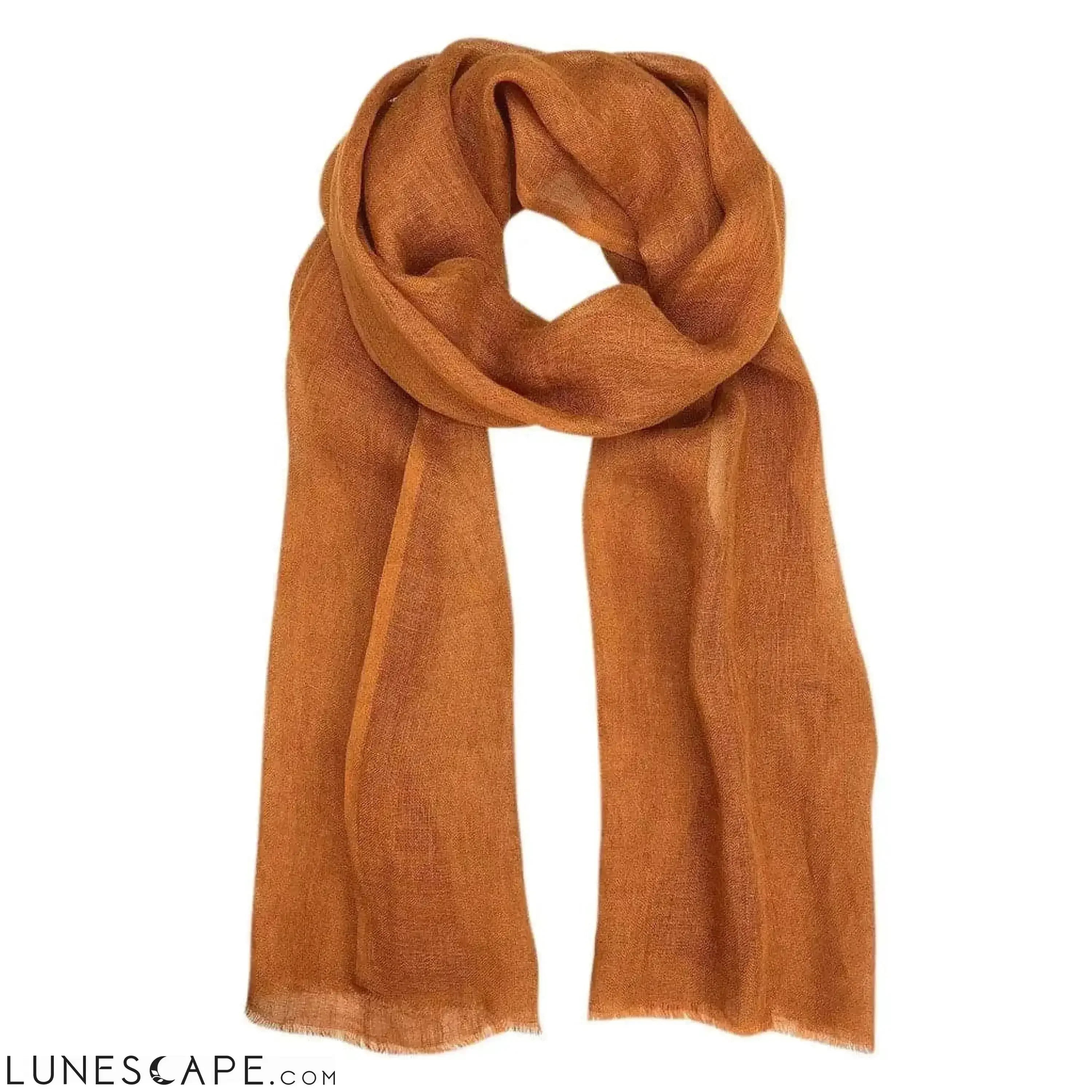Gauze Linen Scarf LUNESCAPE