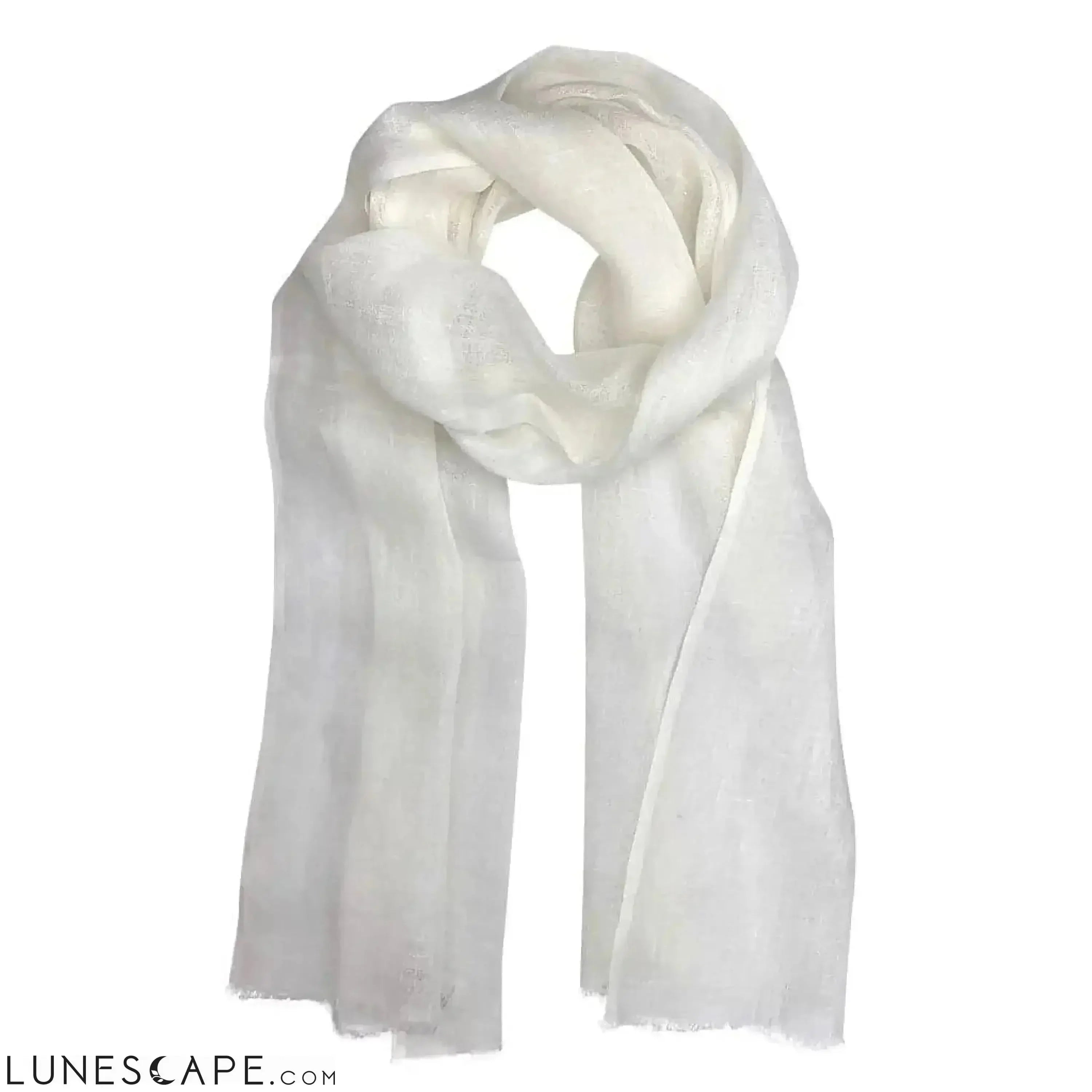 Gauze Linen Scarf LUNESCAPE