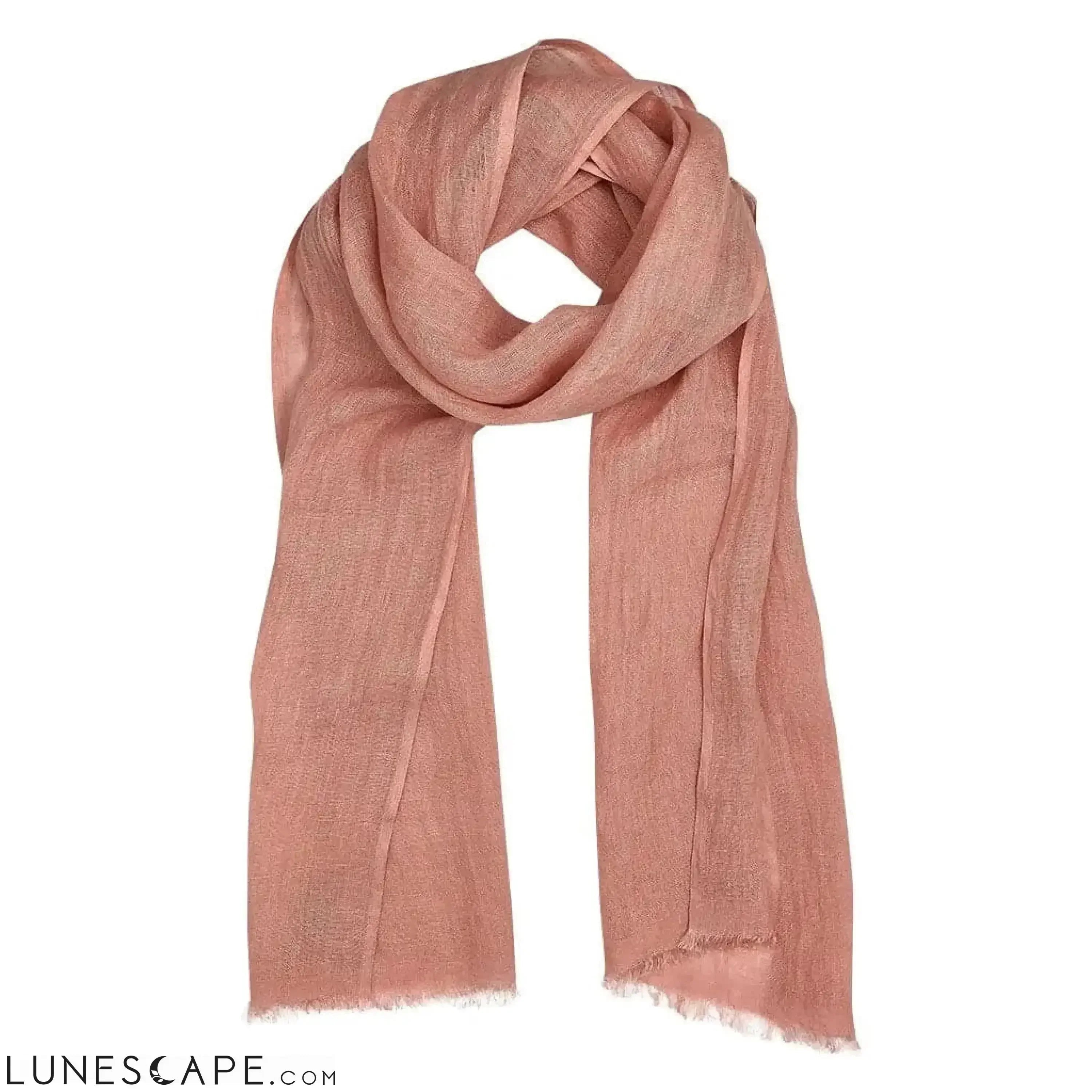 Gauze Linen Scarf LUNESCAPE