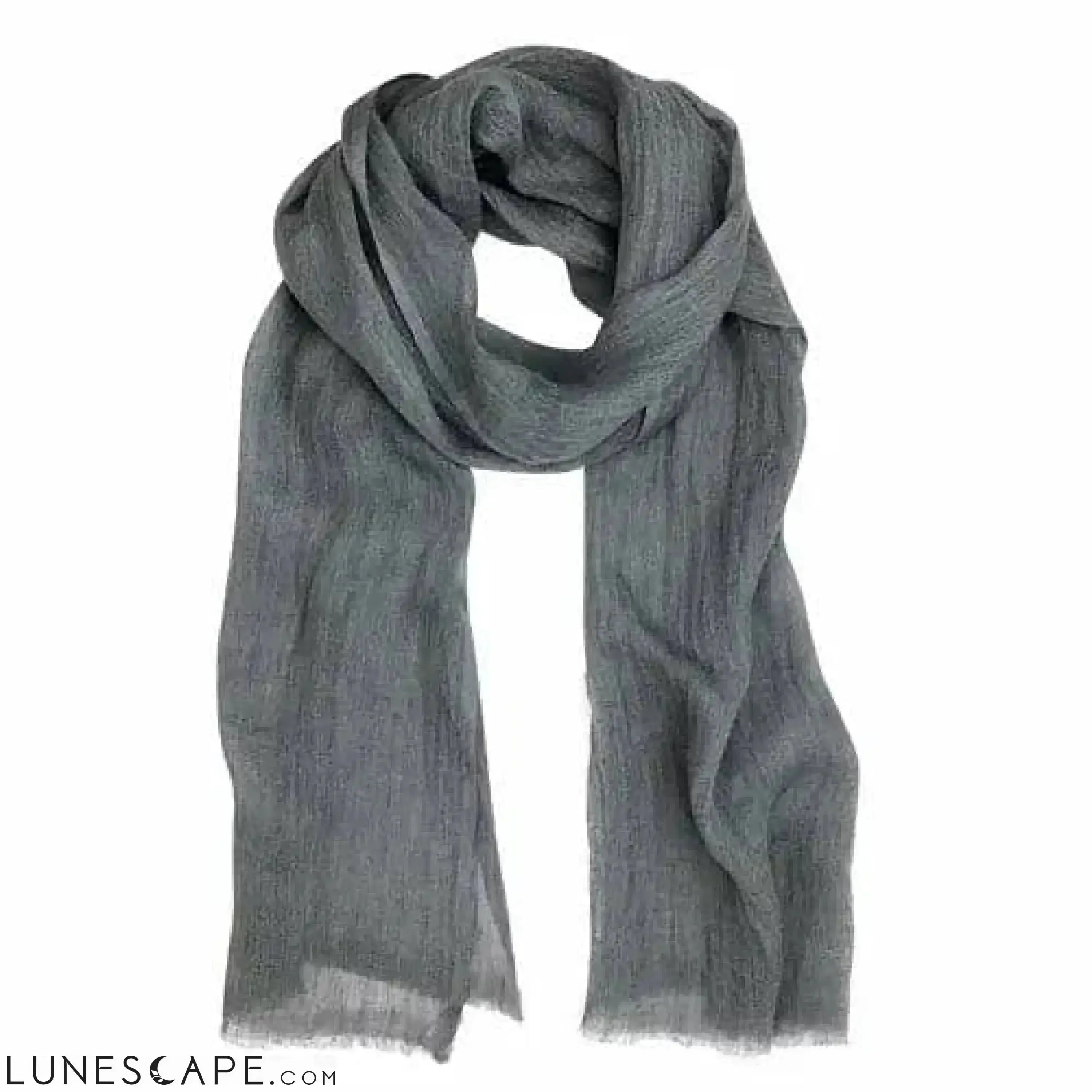 Gauze Linen Scarf LUNESCAPE