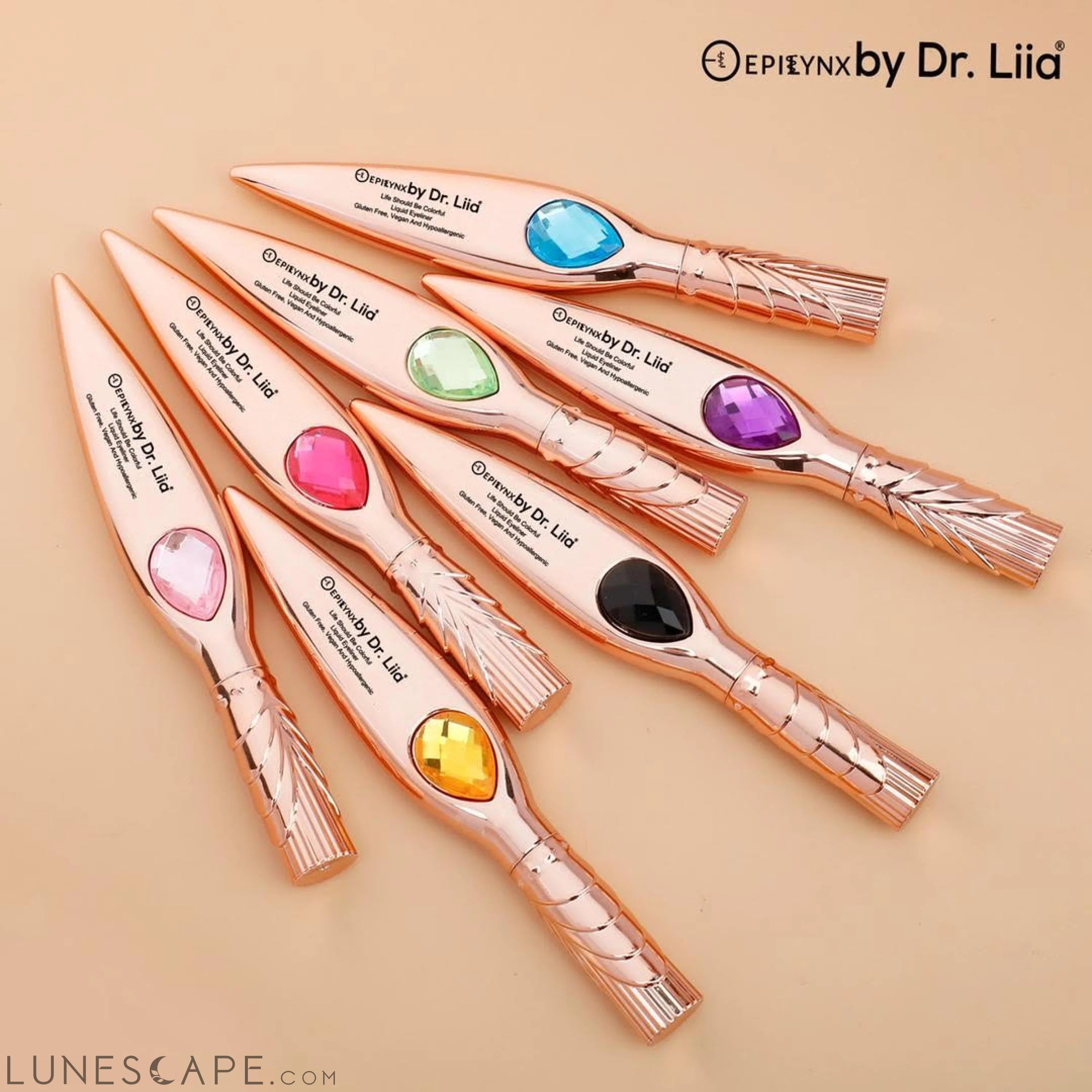 Gem Liquid Eyeliner with a Precision Tip LUNESCAPE