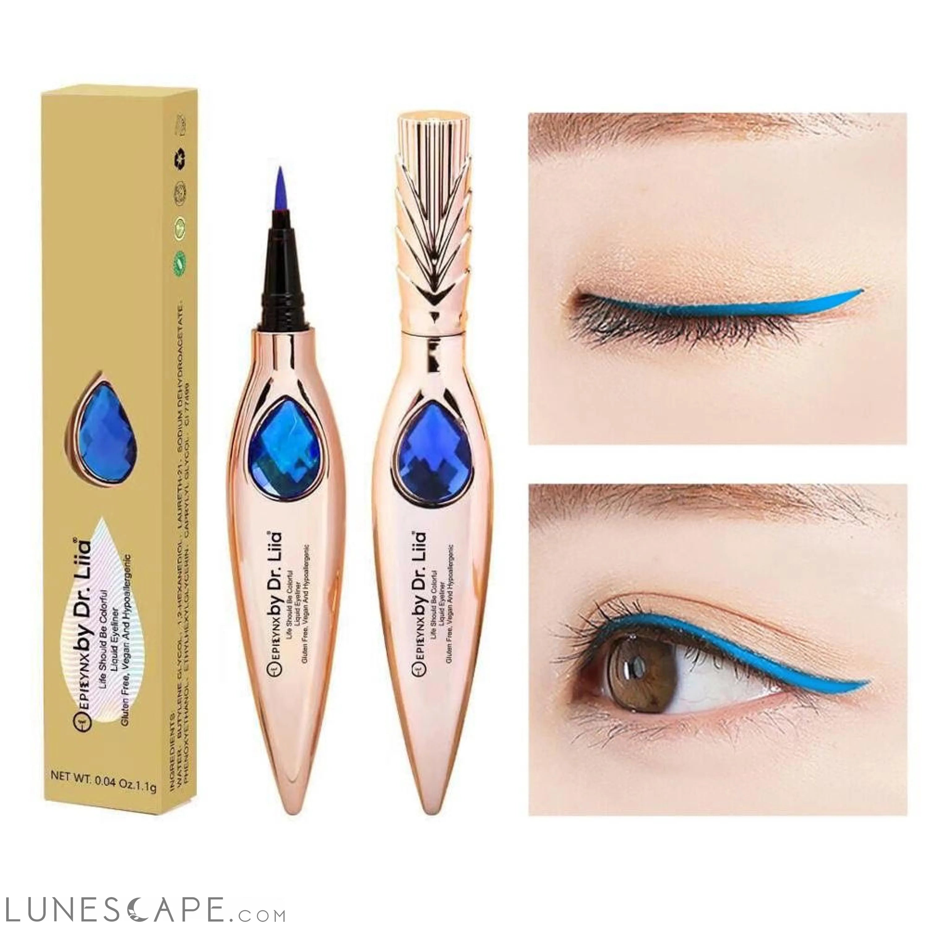 Gem Liquid Eyeliner with a Precision Tip LUNESCAPE