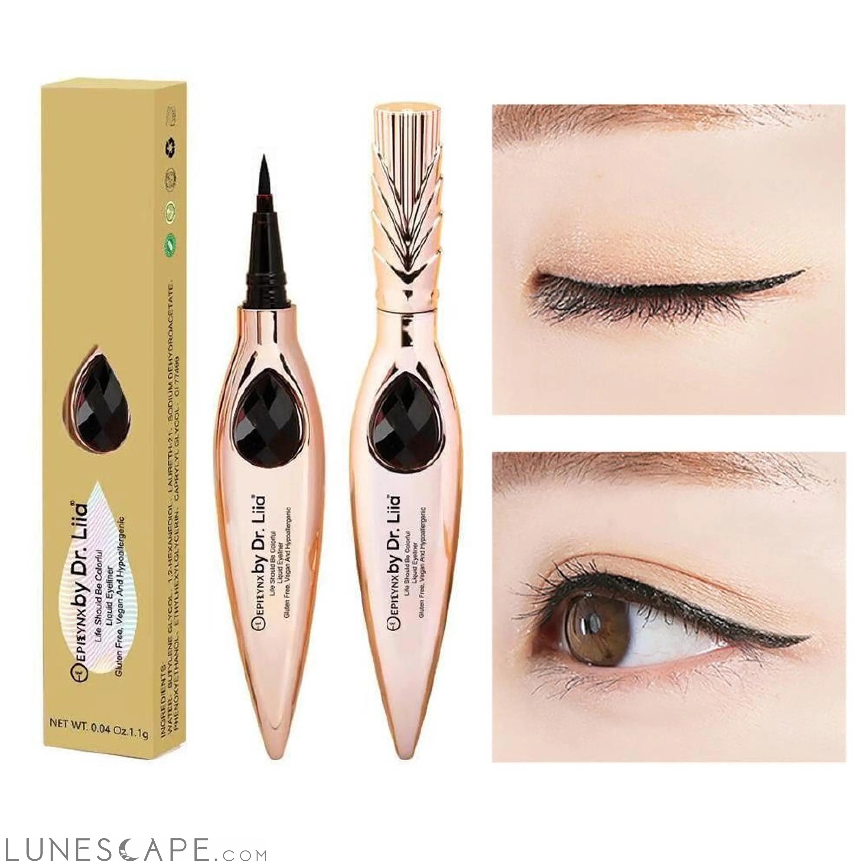 Gem Liquid Eyeliner with a Precision Tip LUNESCAPE
