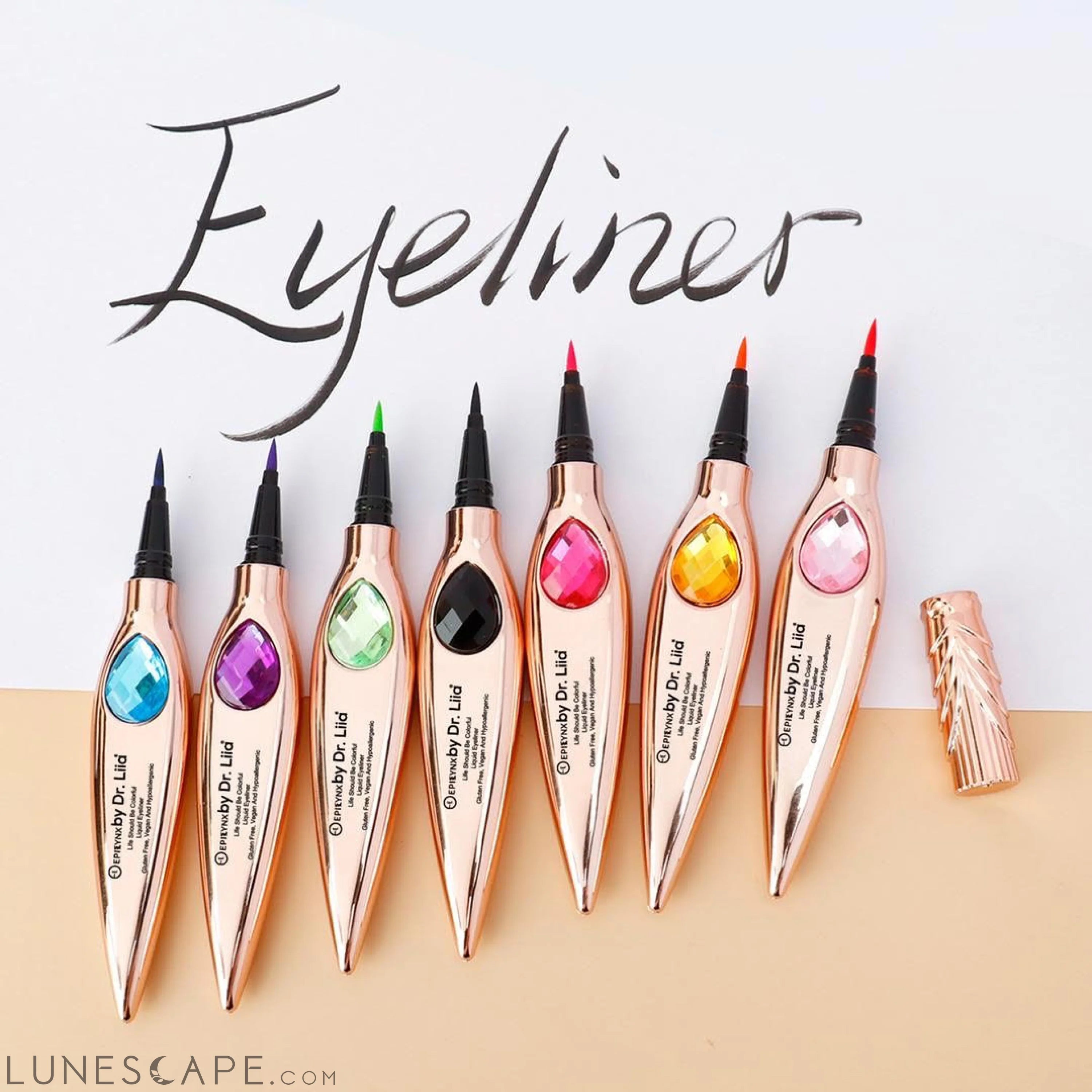 Gem Liquid Eyeliner with a Precision Tip LUNESCAPE
