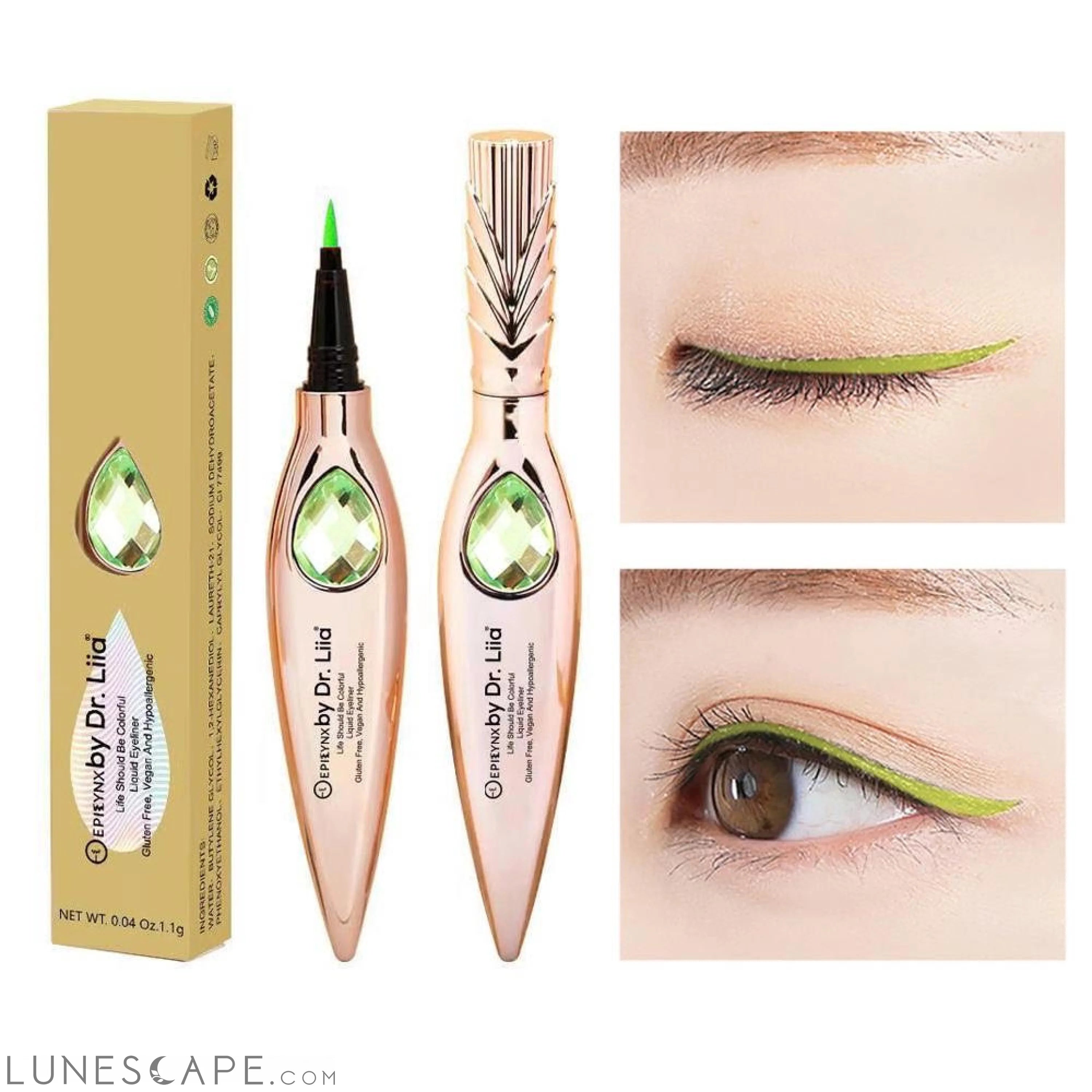 Gem Liquid Eyeliner with a Precision Tip LUNESCAPE