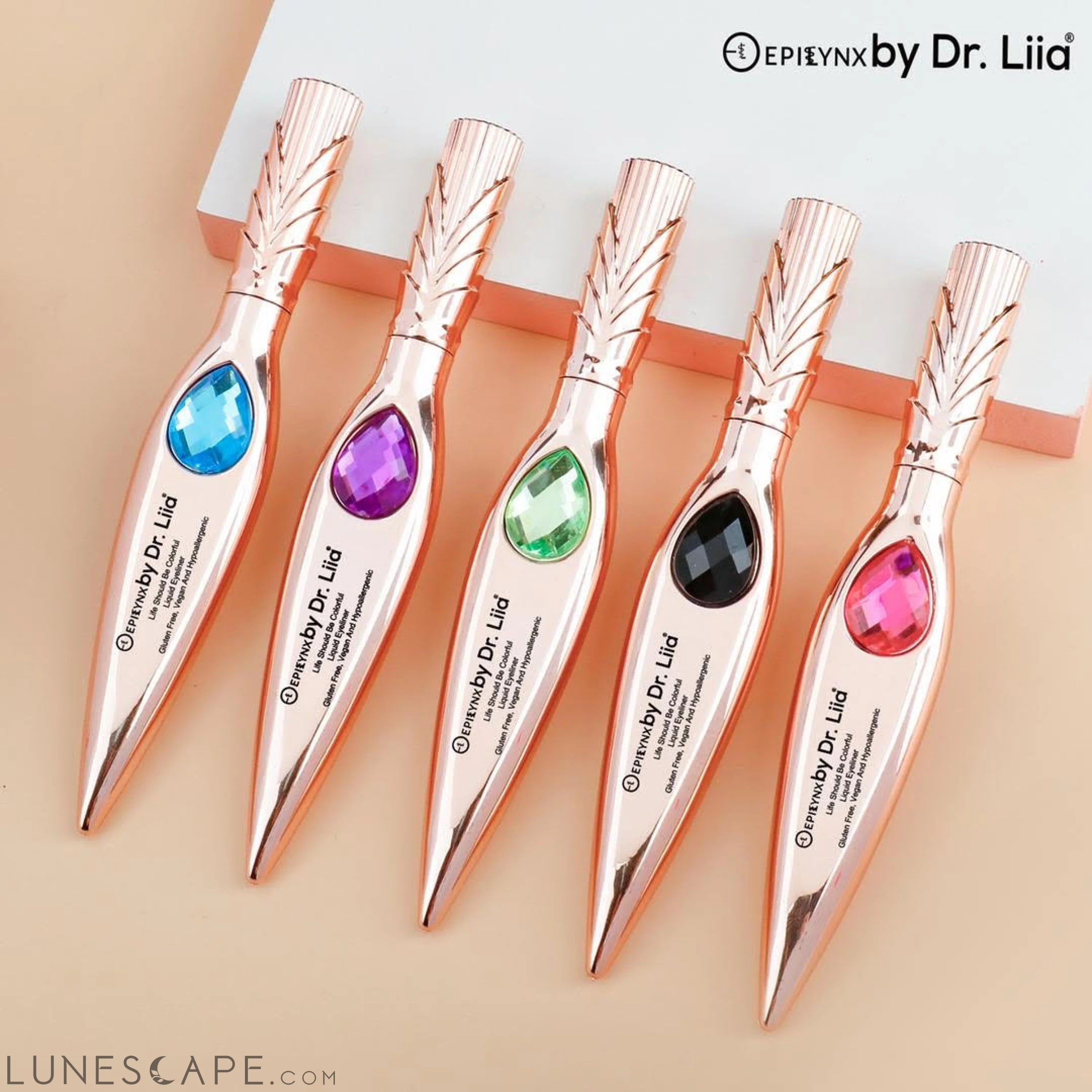 Gem Liquid Eyeliner with a Precision Tip LUNESCAPE