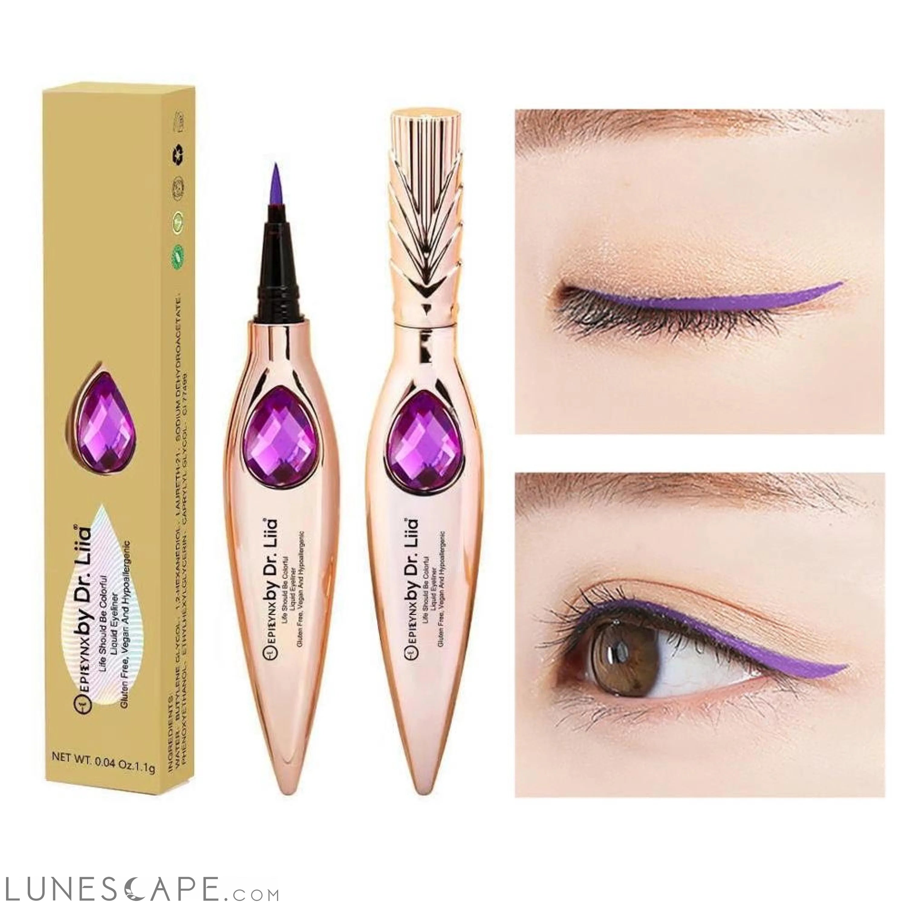 Gem Liquid Eyeliner with a Precision Tip LUNESCAPE