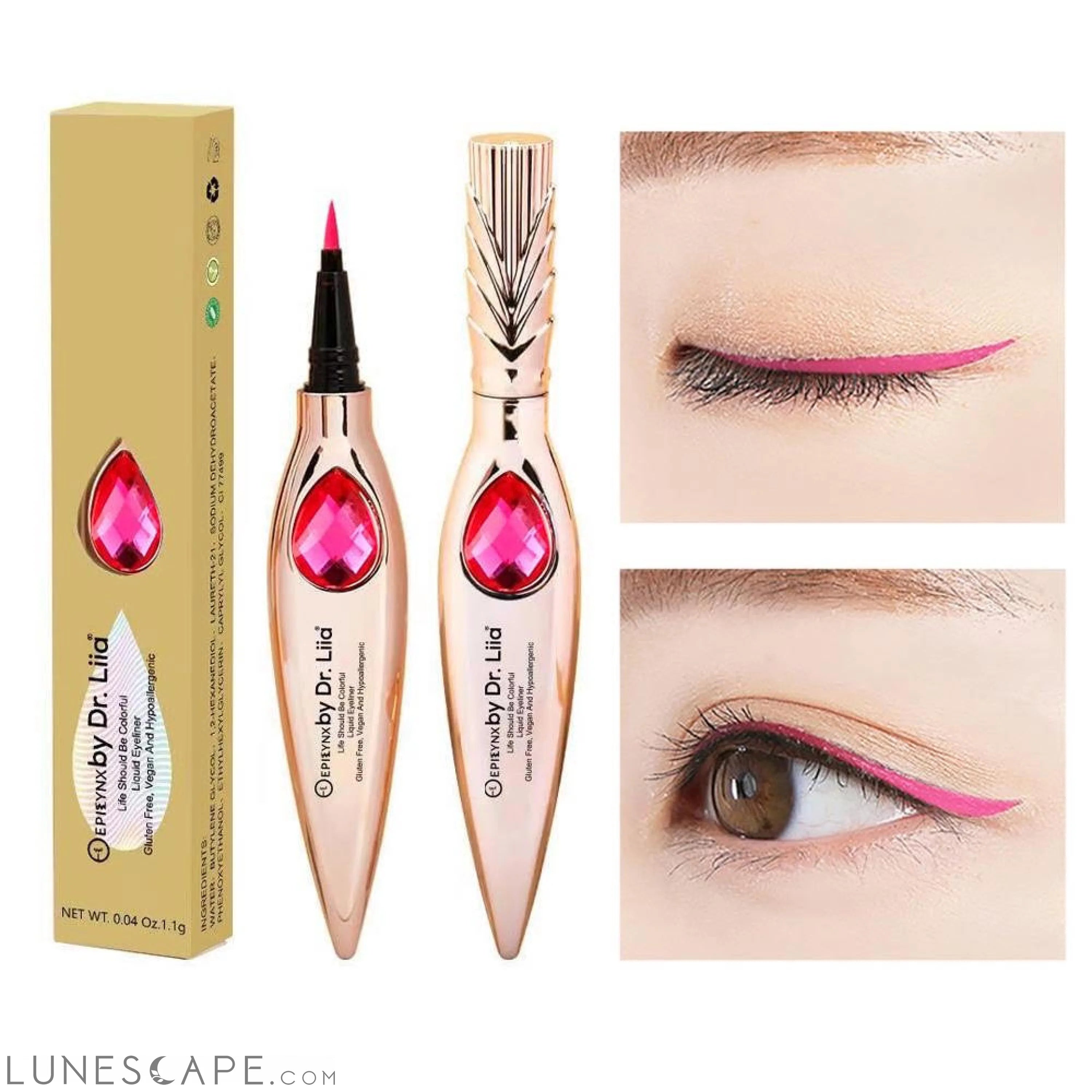 Gem Liquid Eyeliner with a Precision Tip LUNESCAPE