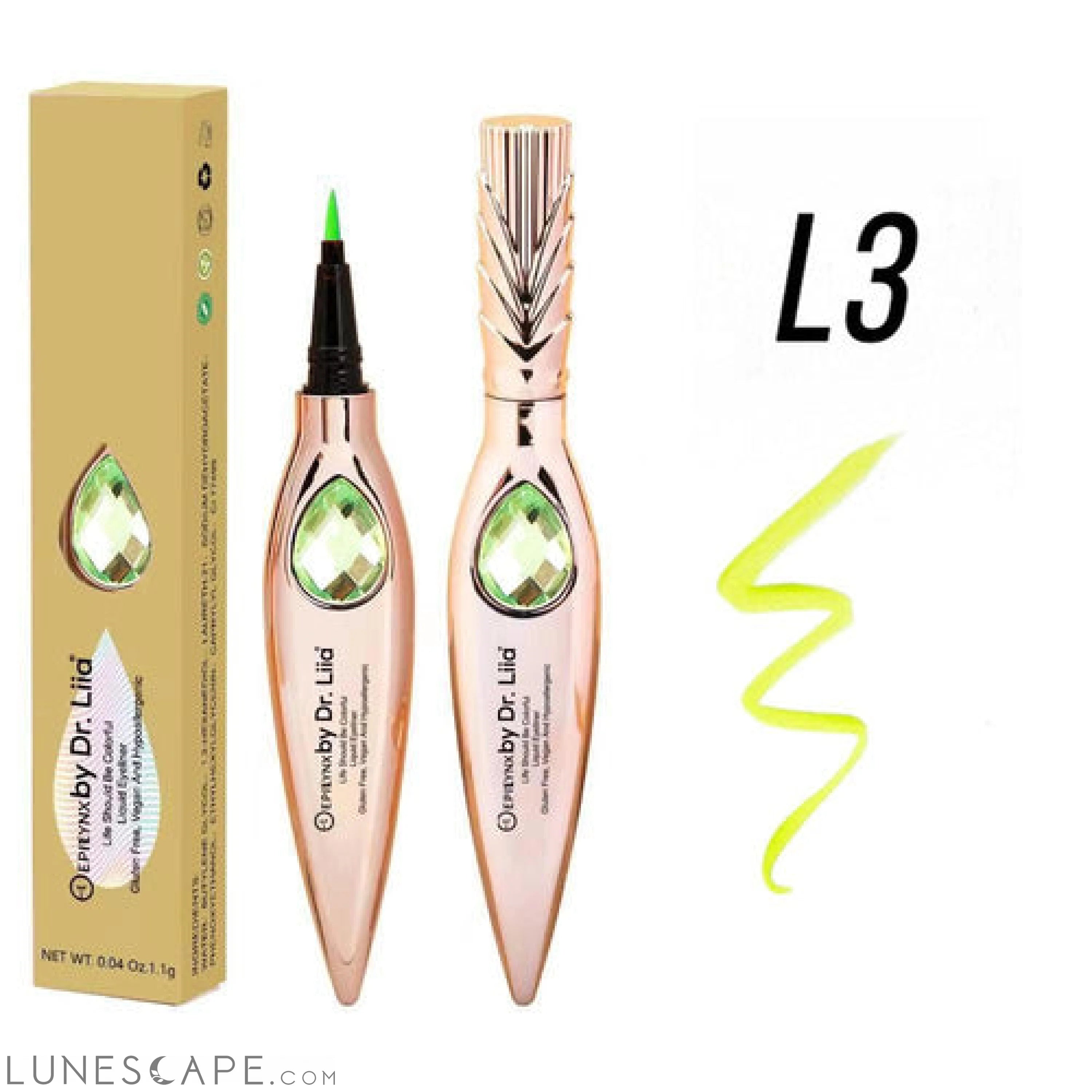 Gem Liquid Eyeliner with a Precision Tip LUNESCAPE
