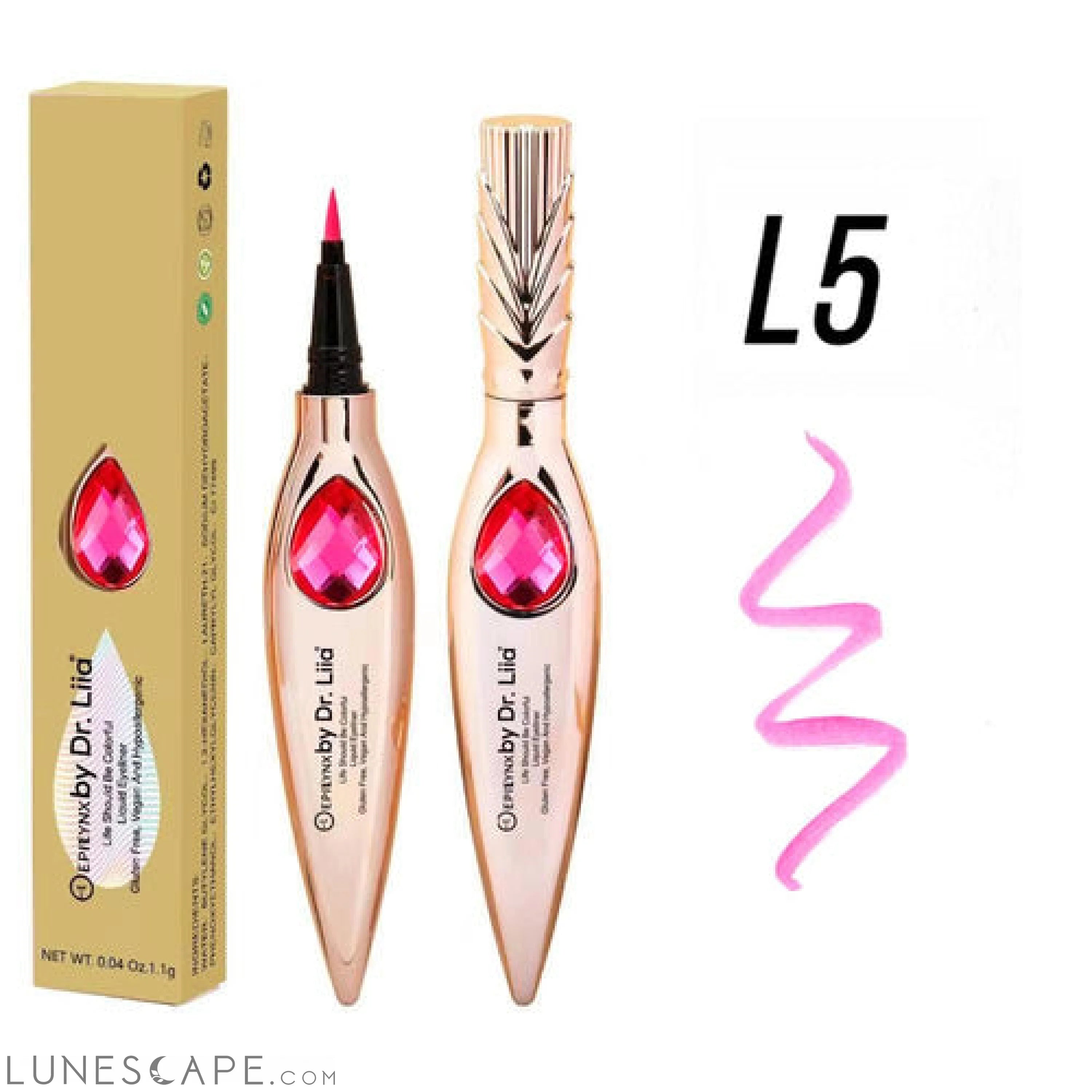 Gem Liquid Eyeliner with a Precision Tip LUNESCAPE