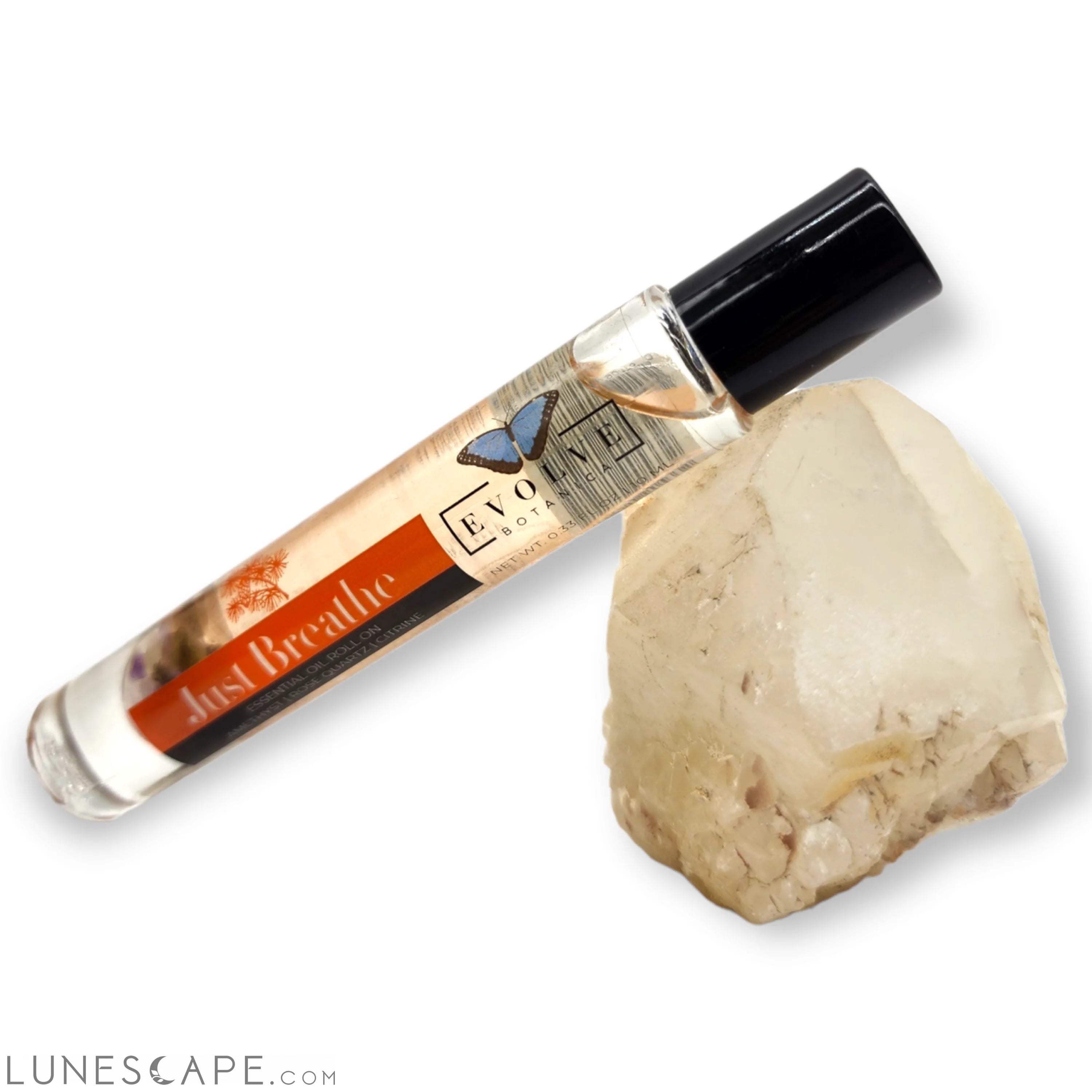 Gemstone Essential Oil Roll on - Just Breathe LUNESCAPE