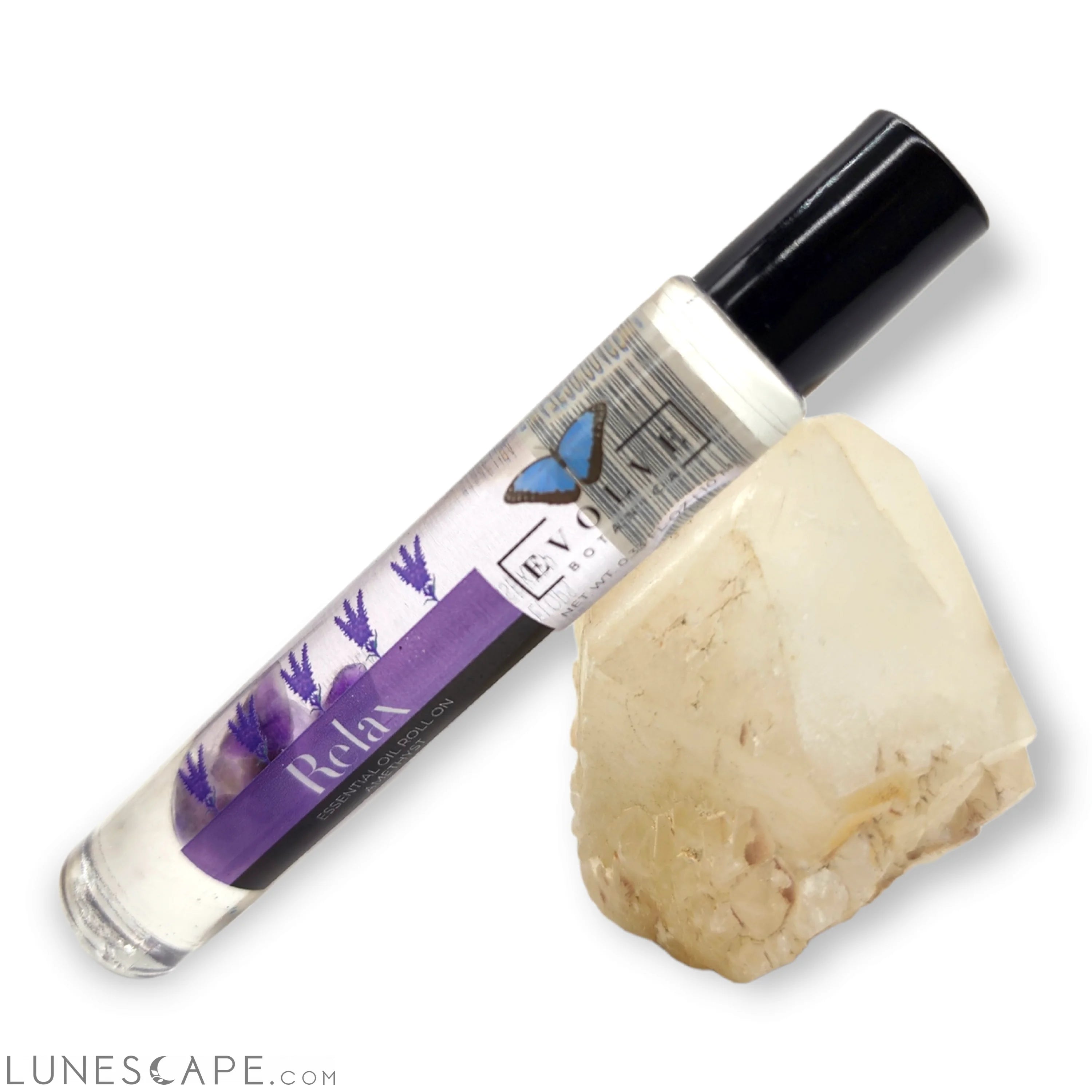 Gemstone Essential Oil Roll on - Relax LUNESCAPE