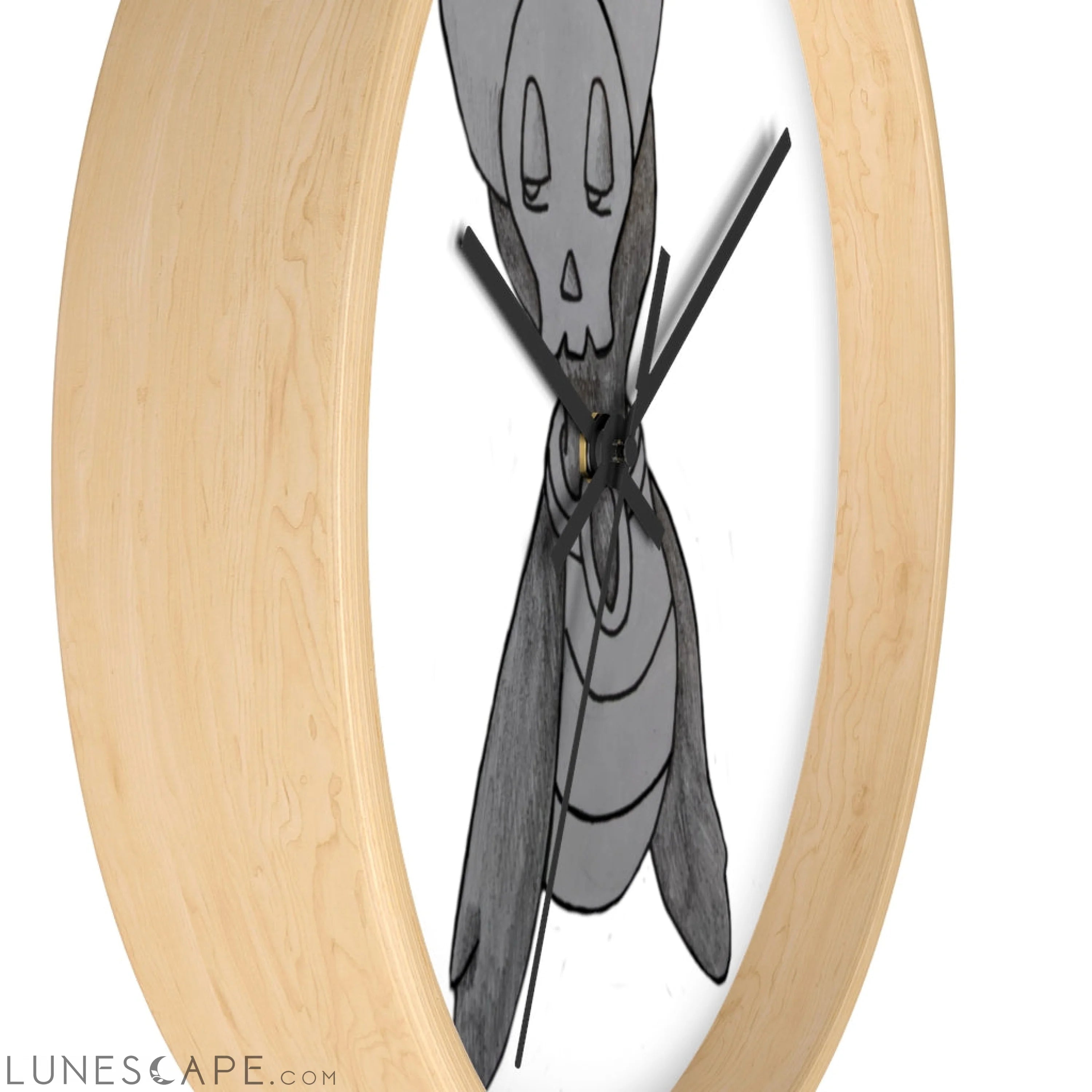 Ghoul Wall clock LUNESCAPE