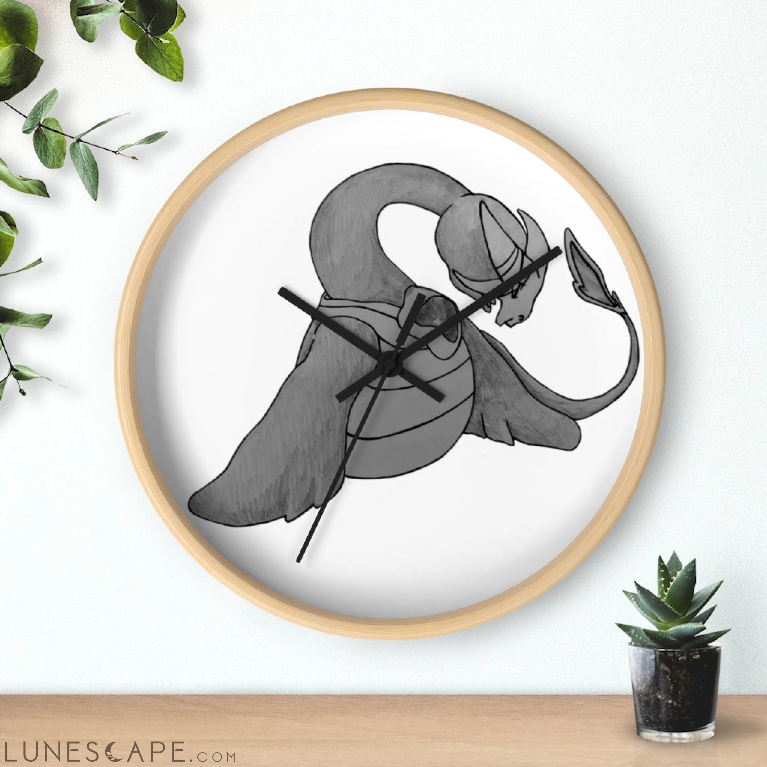 Ghoulaba Wall clock LUNESCAPE