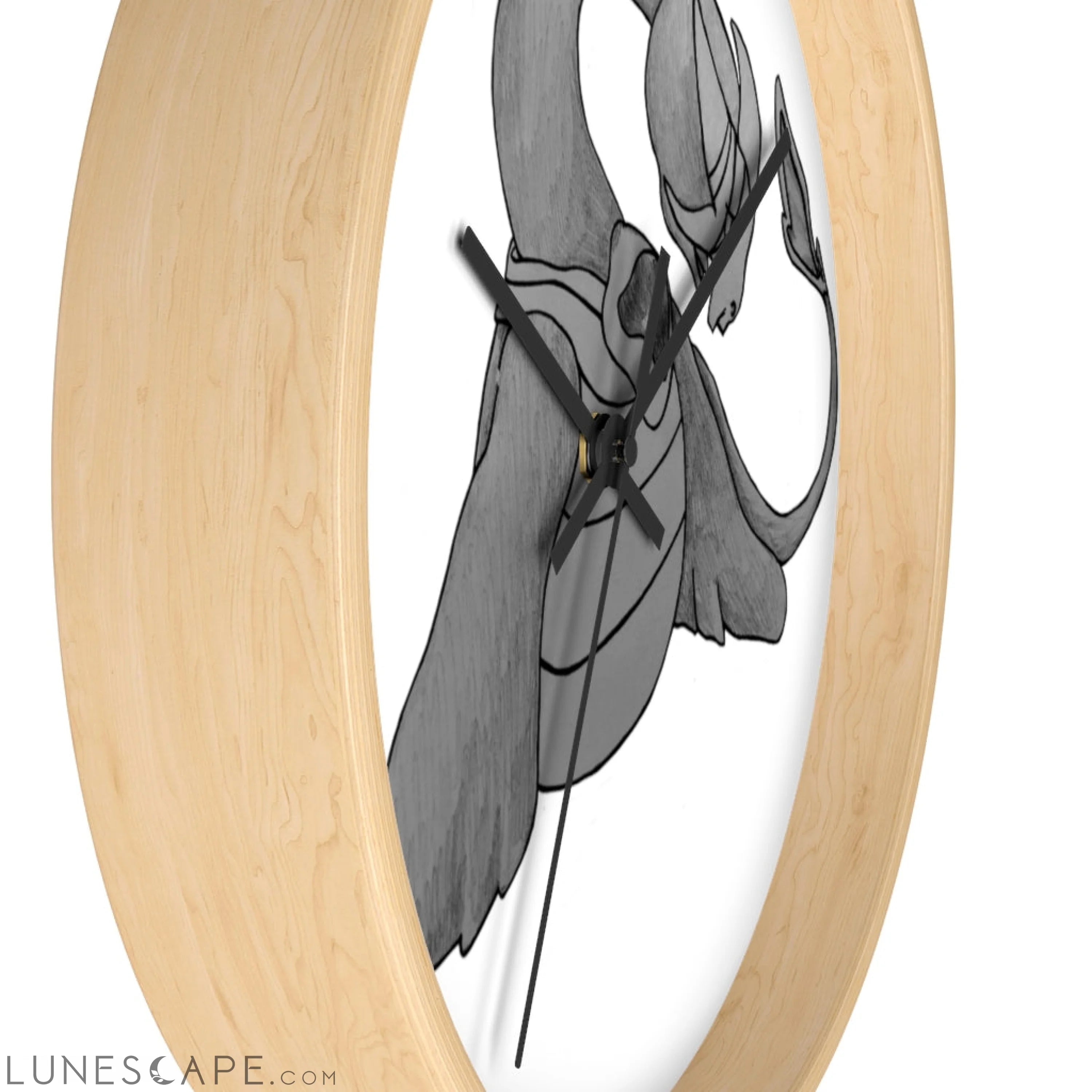 Ghoulaba Wall clock LUNESCAPE