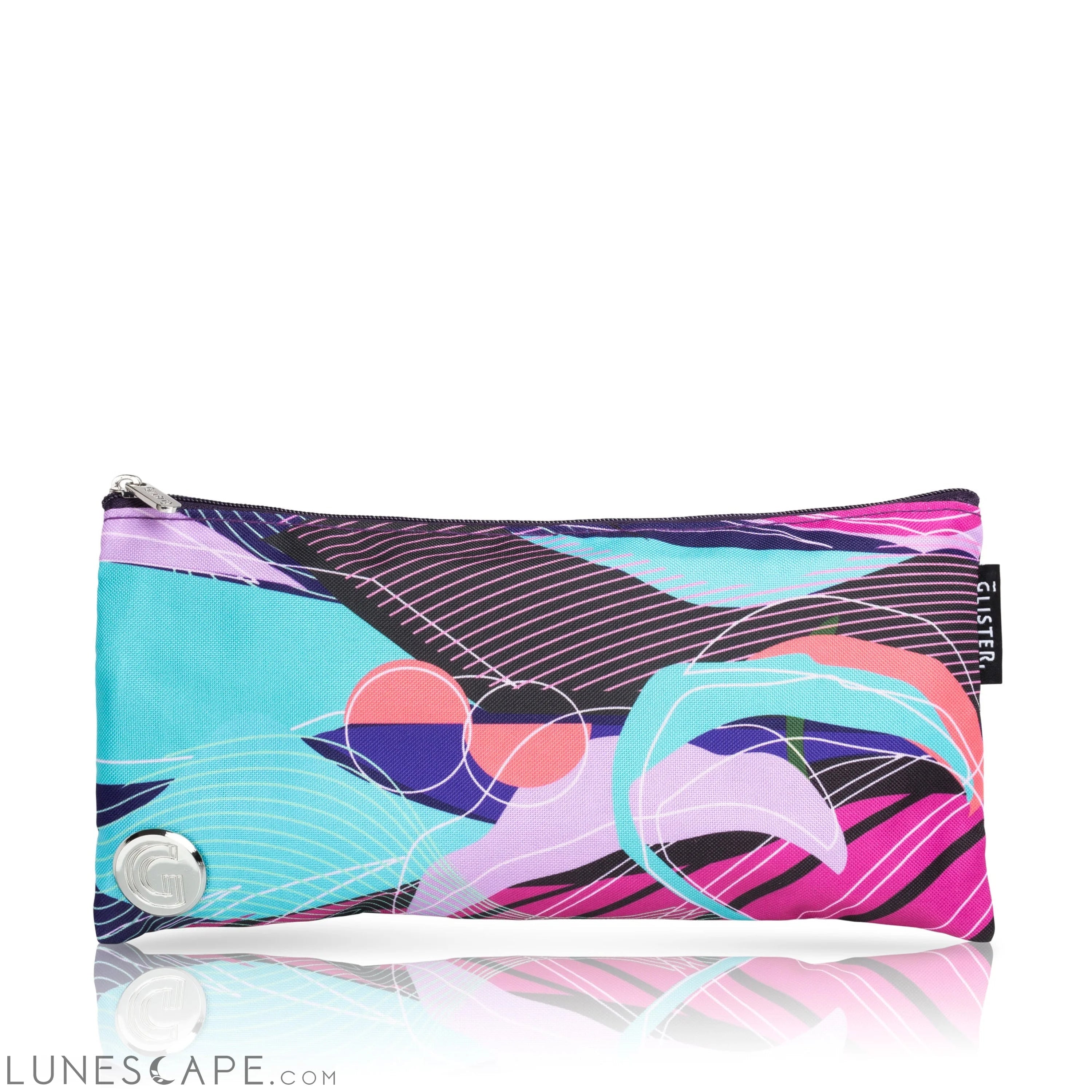 Glister Mini Adventurist Flat Iron (with Designer Travel Pouch) LUNESCAPE