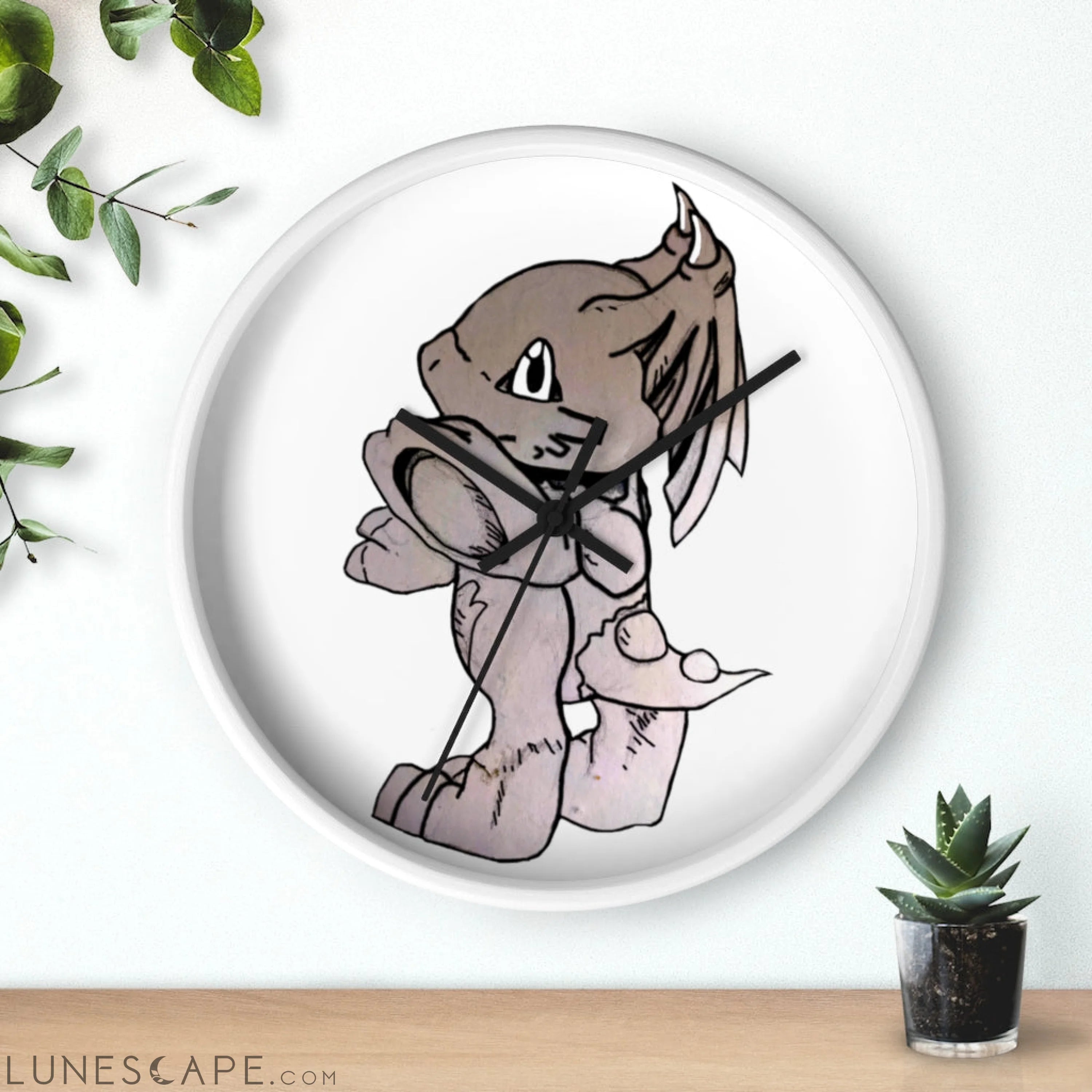 Glucose Wall clock LUNESCAPE