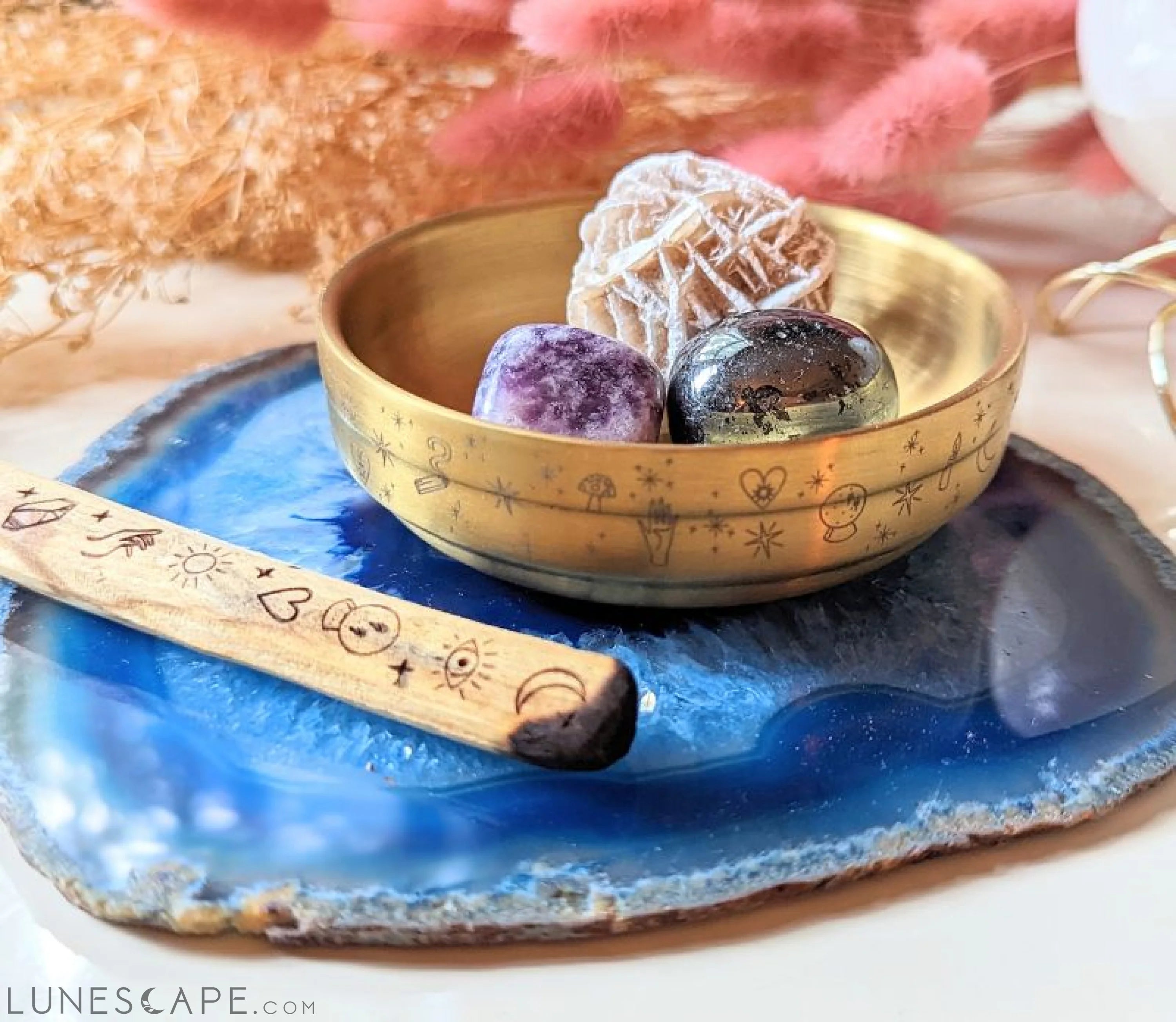 Golden Altar Bowl | Goddess Provisions LUNESCAPE