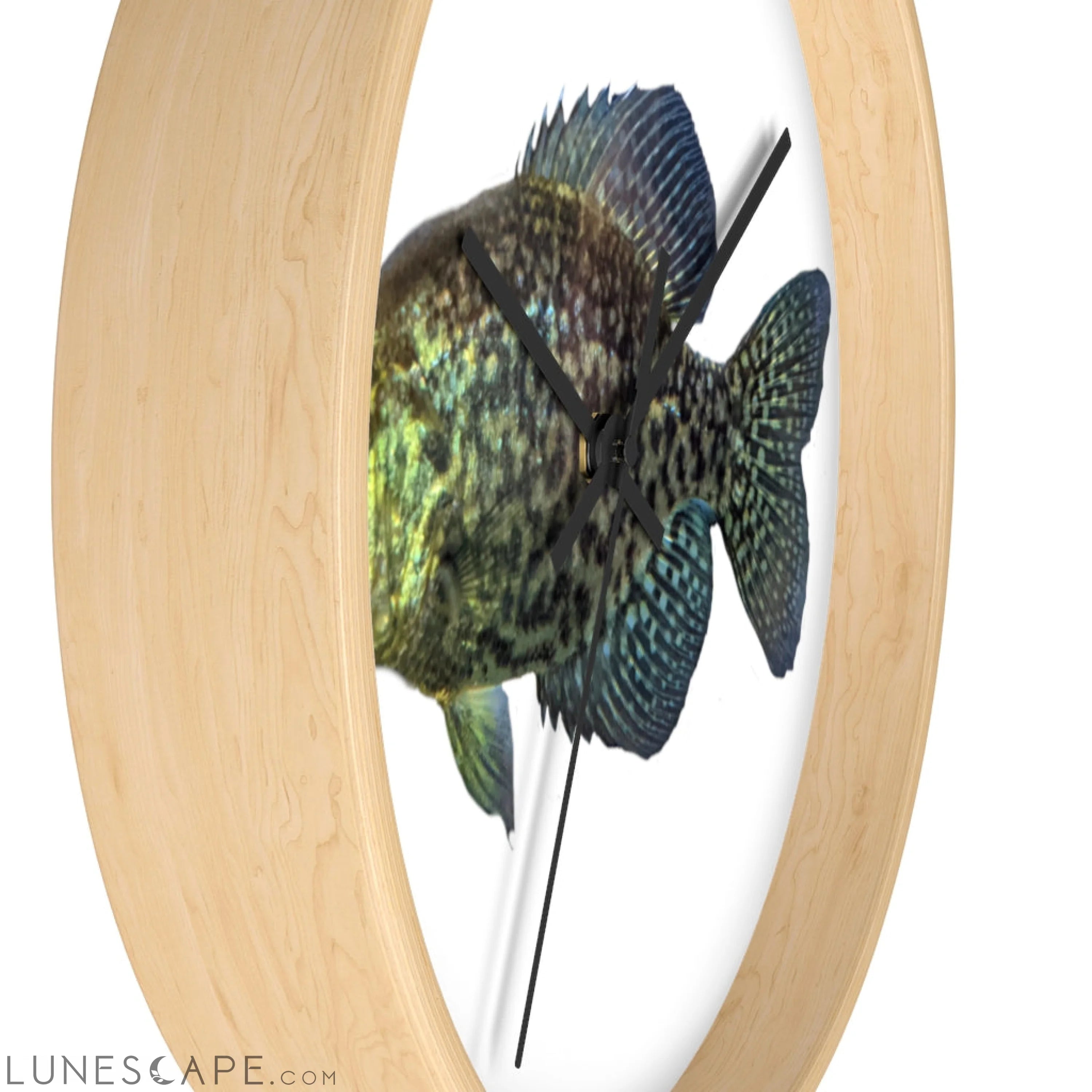 Golden Fish Wall clock LUNESCAPE