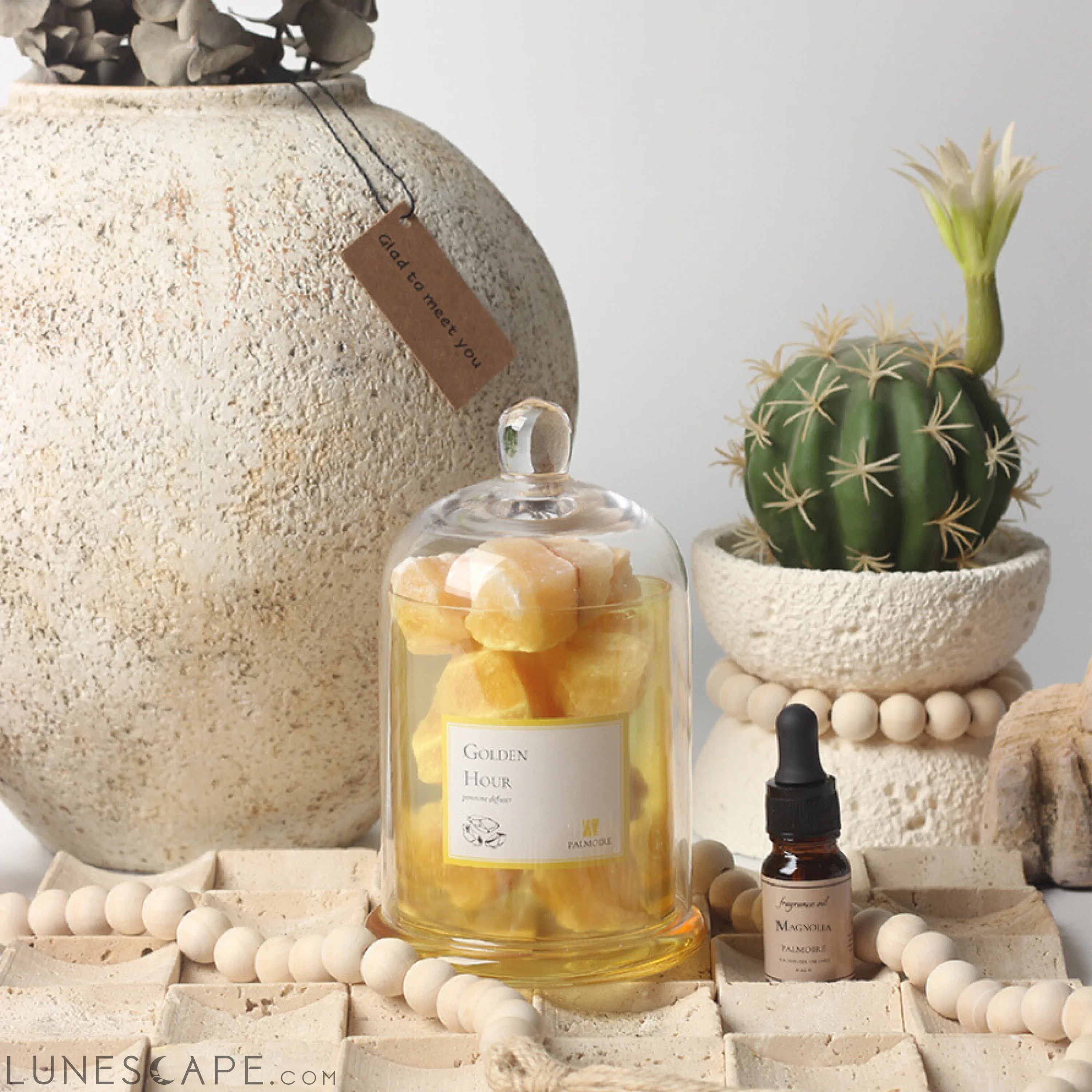 Golden Hour Gemstone Diffuser LUNESCAPE
