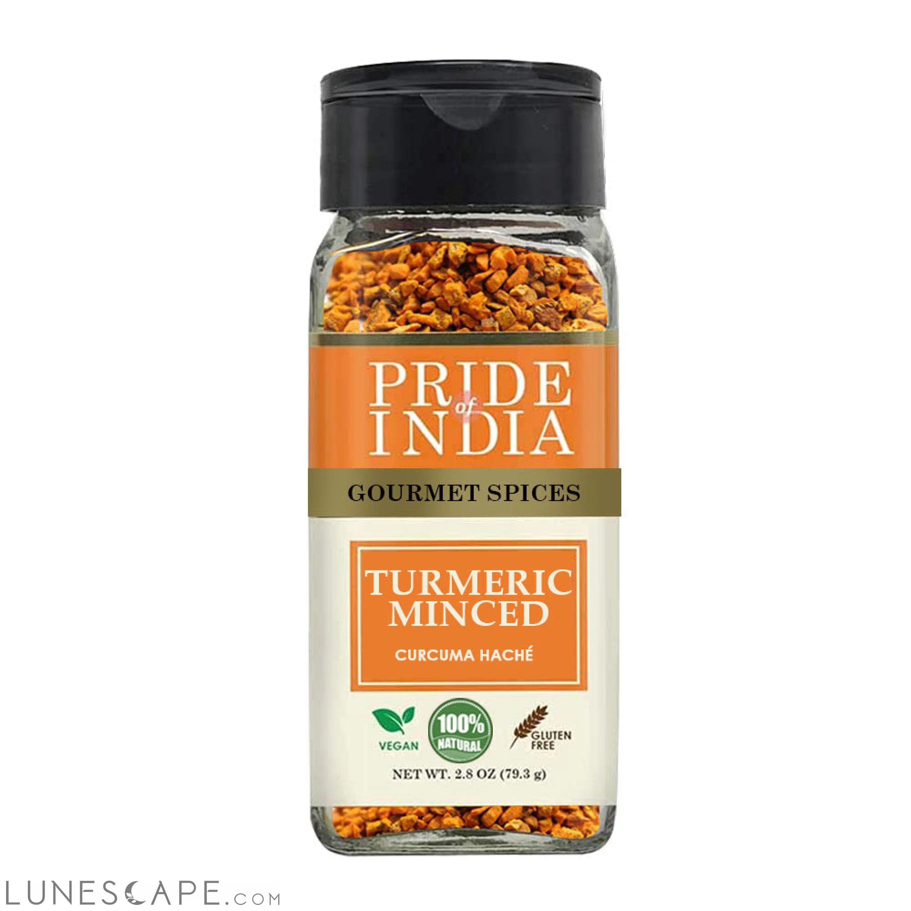 Gourmet Turmeric Minced Whole LUNESCAPE