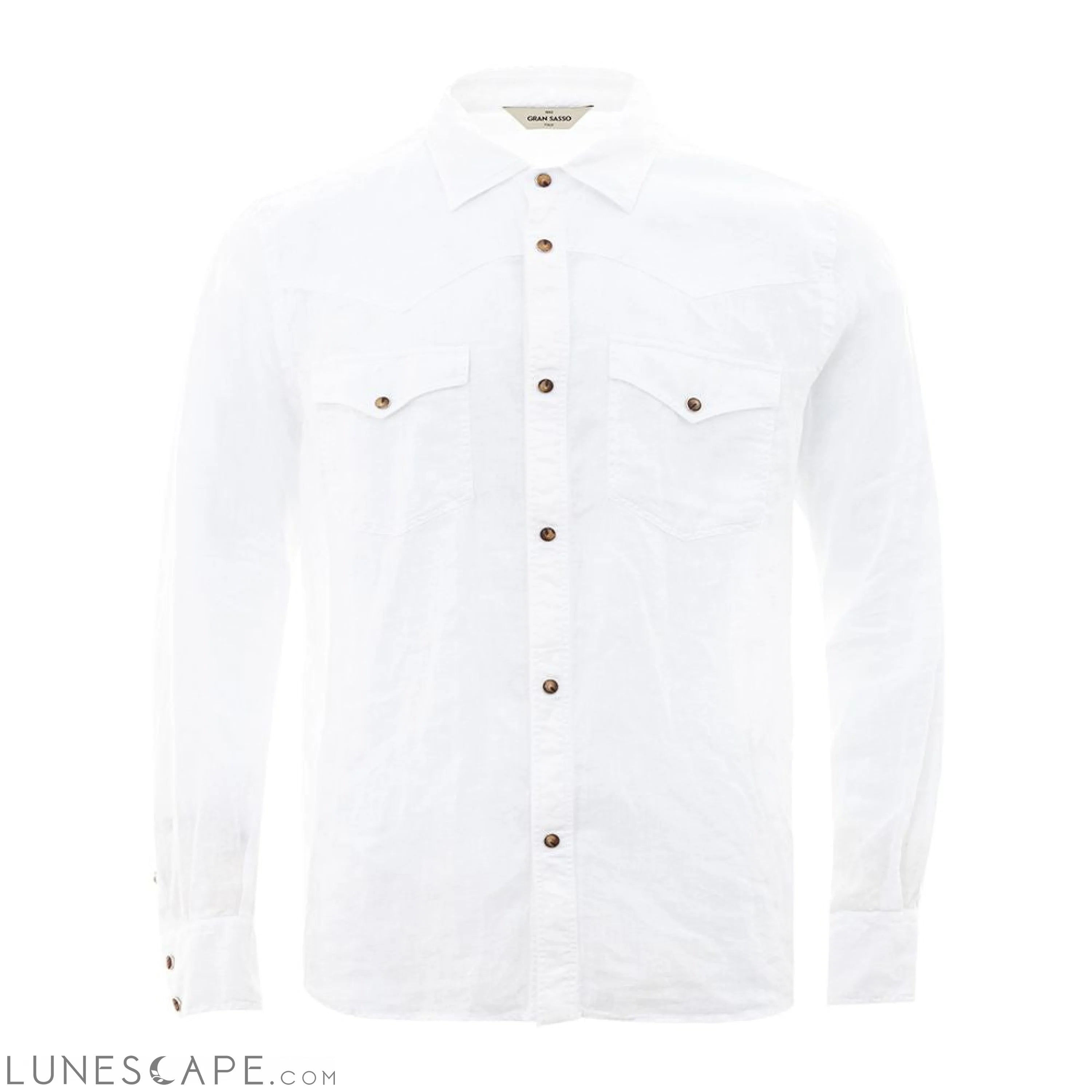 Gran Sasso Linen Elegance Shirt LUNESCAPE