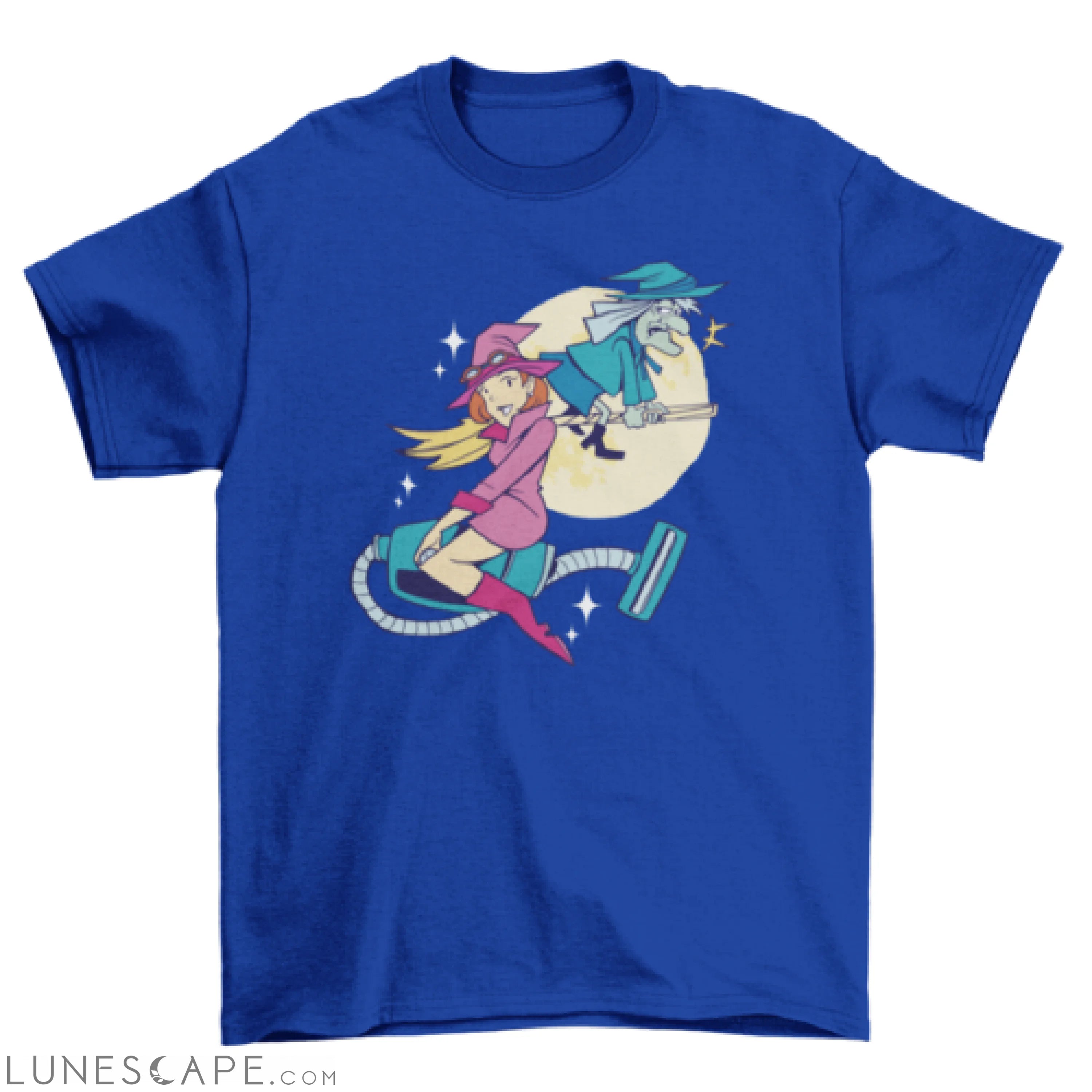 Grandma and granddaughter witches t-shirt LUNESCAPE