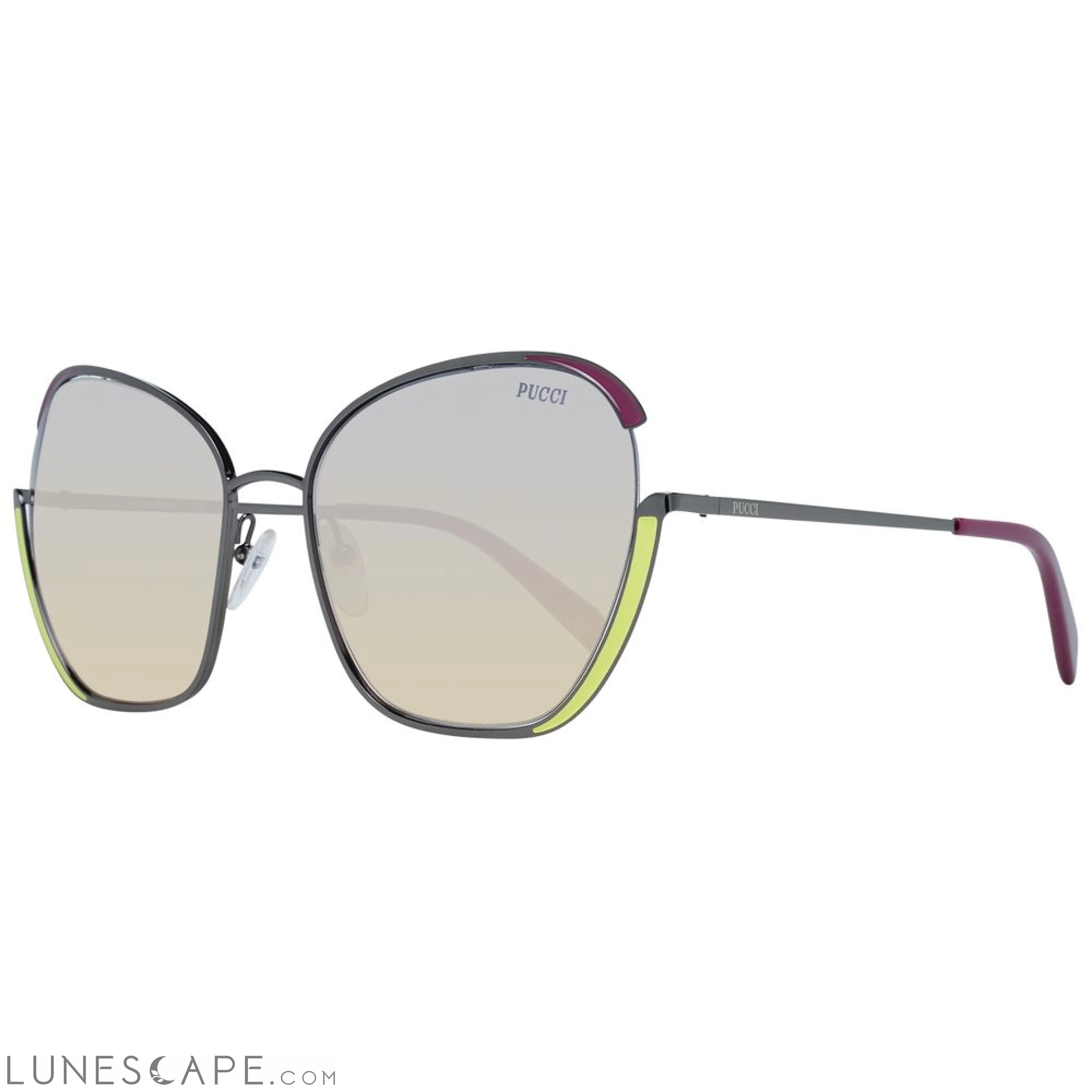 Gray Women Sunglasses LUNESCAPE