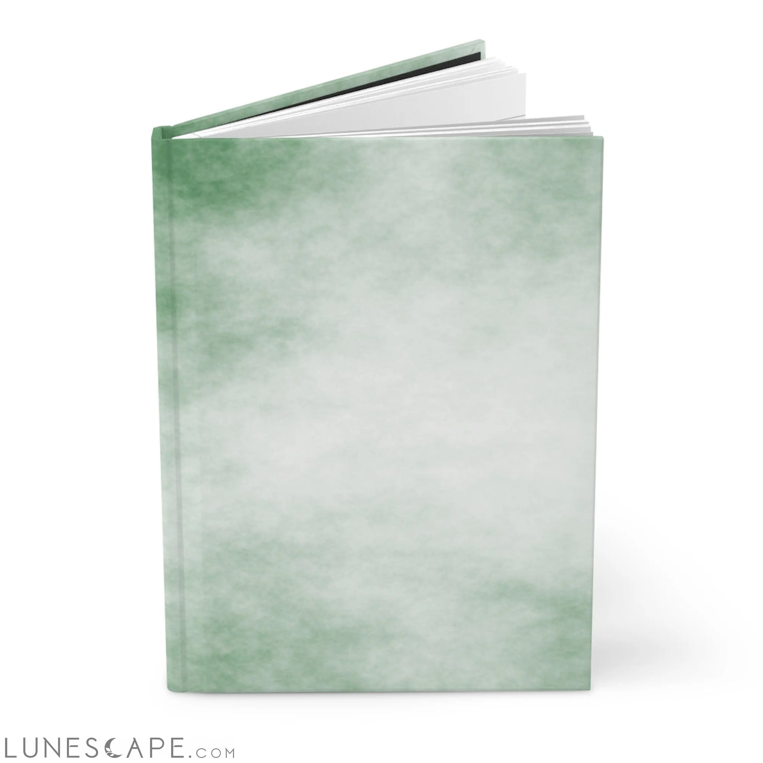 Green Clouds Hardcover Journal Matte LUNESCAPE