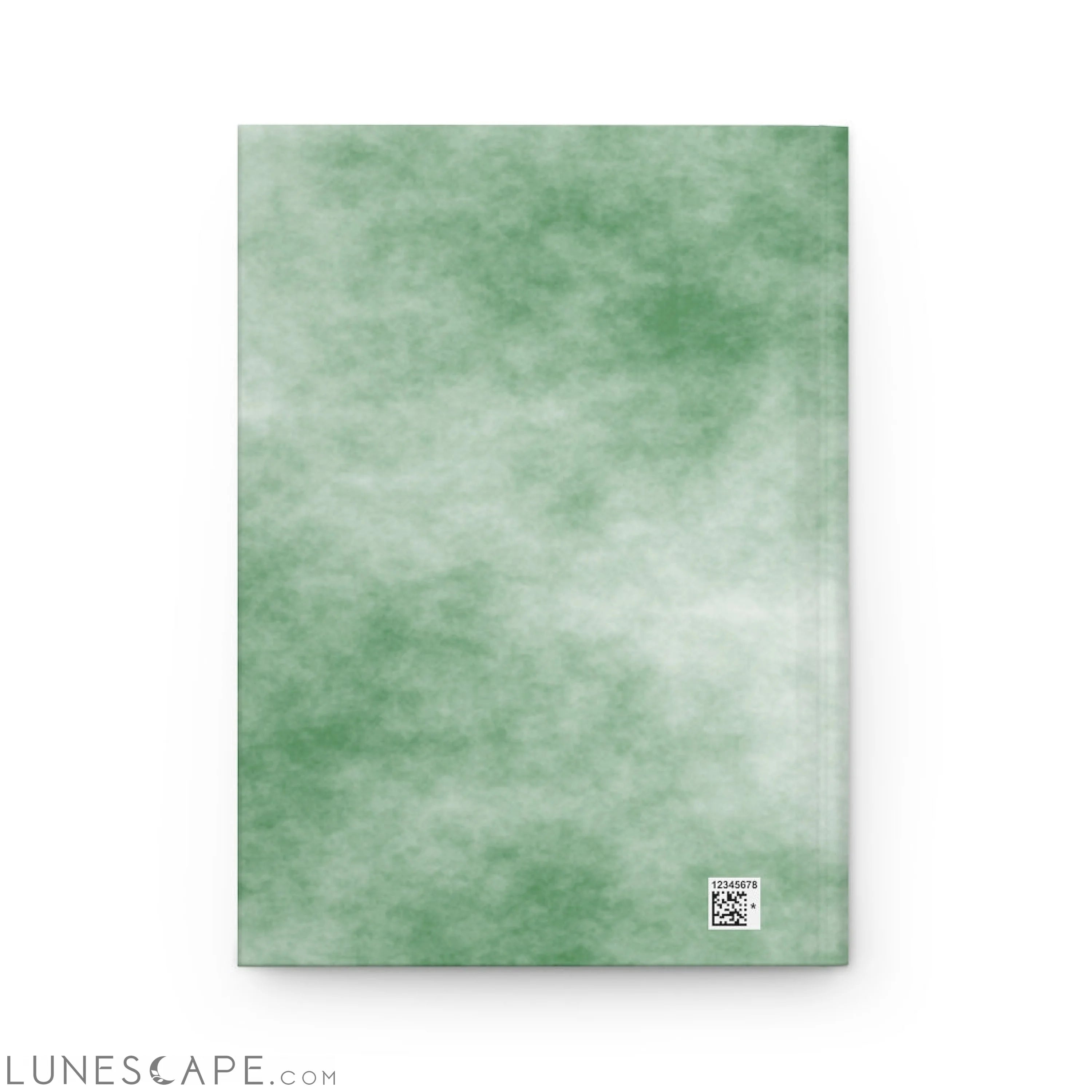 Green Clouds Hardcover Journal Matte LUNESCAPE