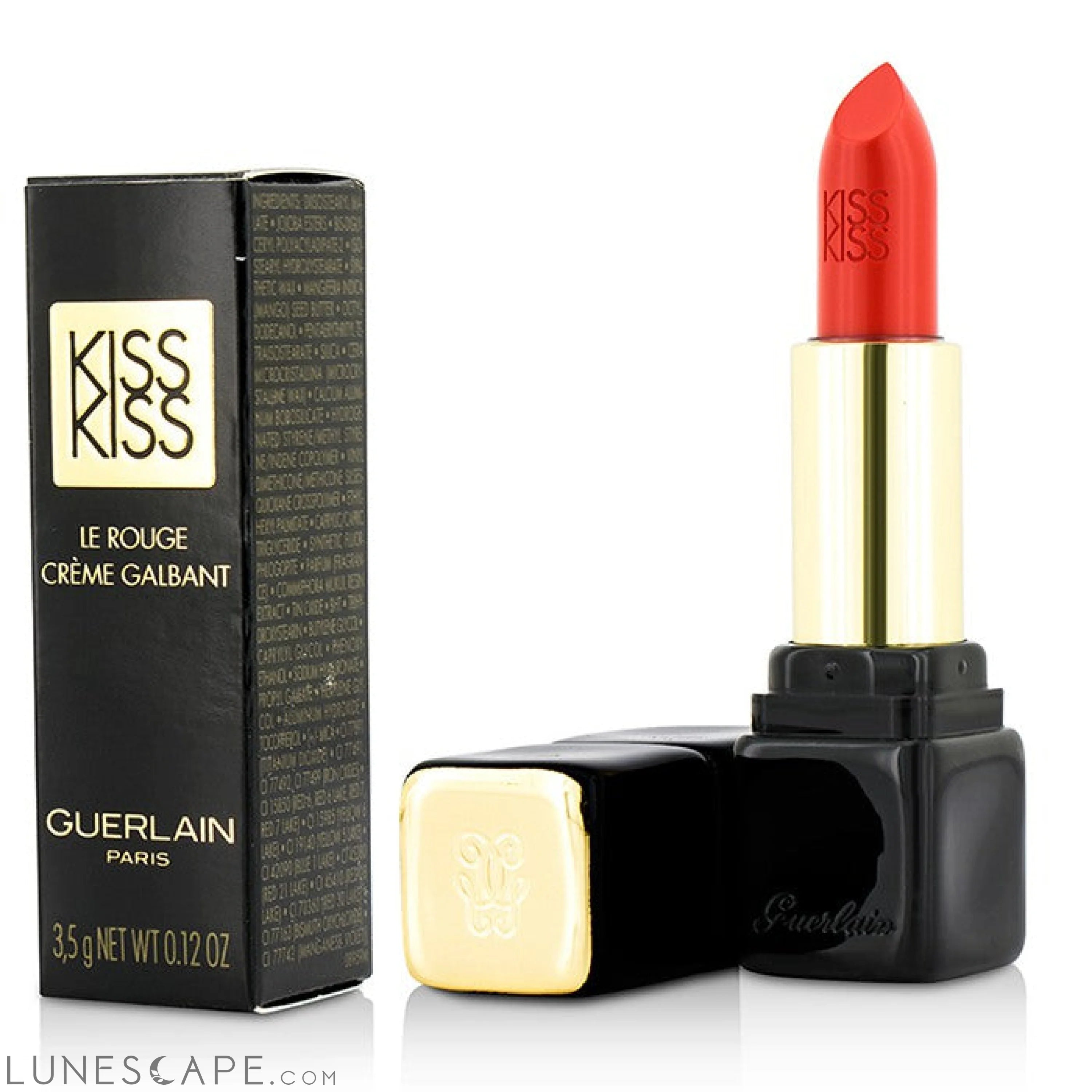 GUERLAIN - KissKiss Shaping Cream Lip Colour 3.5g/0.12oz LUNESCAPE