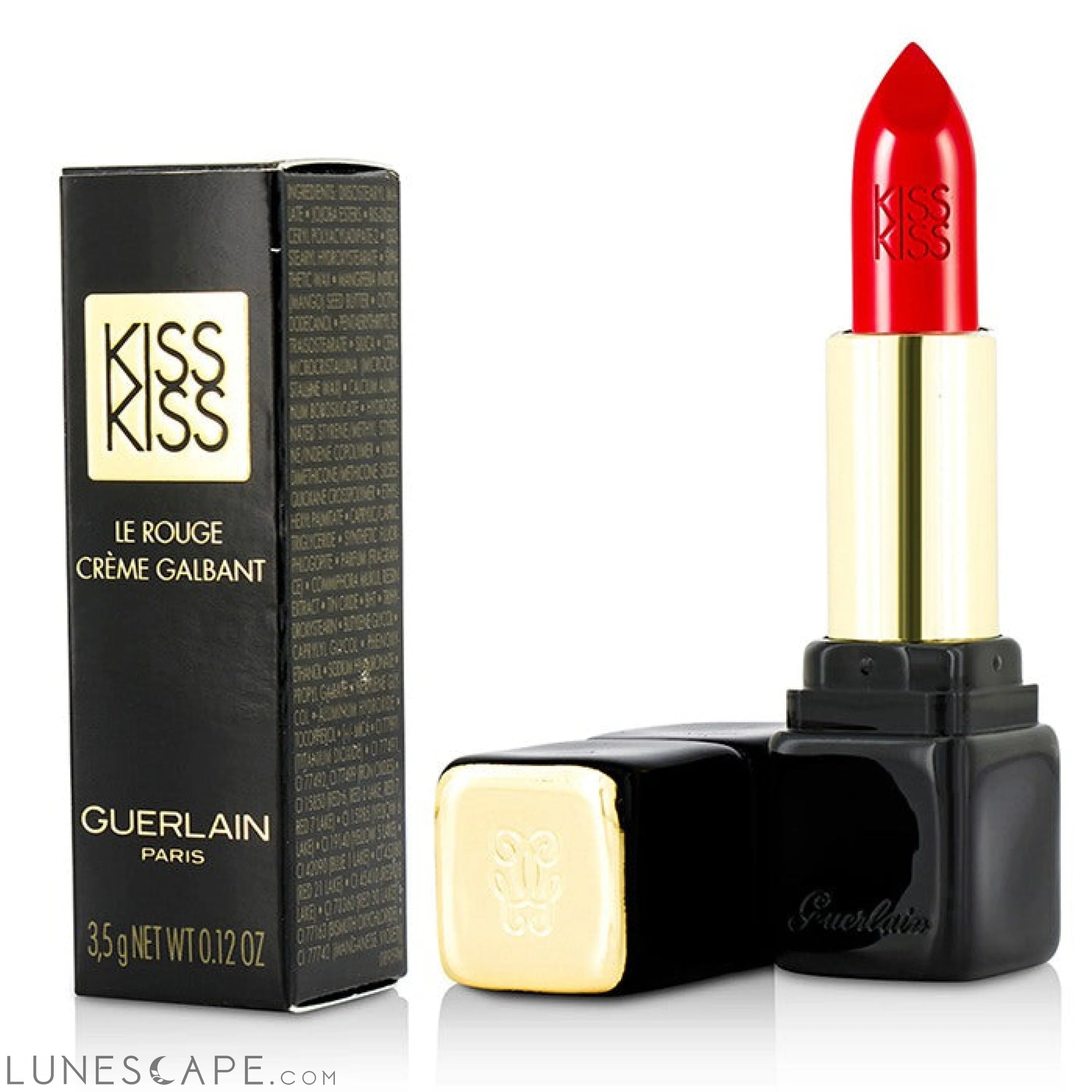 GUERLAIN - KissKiss Shaping Cream Lip Colour 3.5g/0.12oz LUNESCAPE