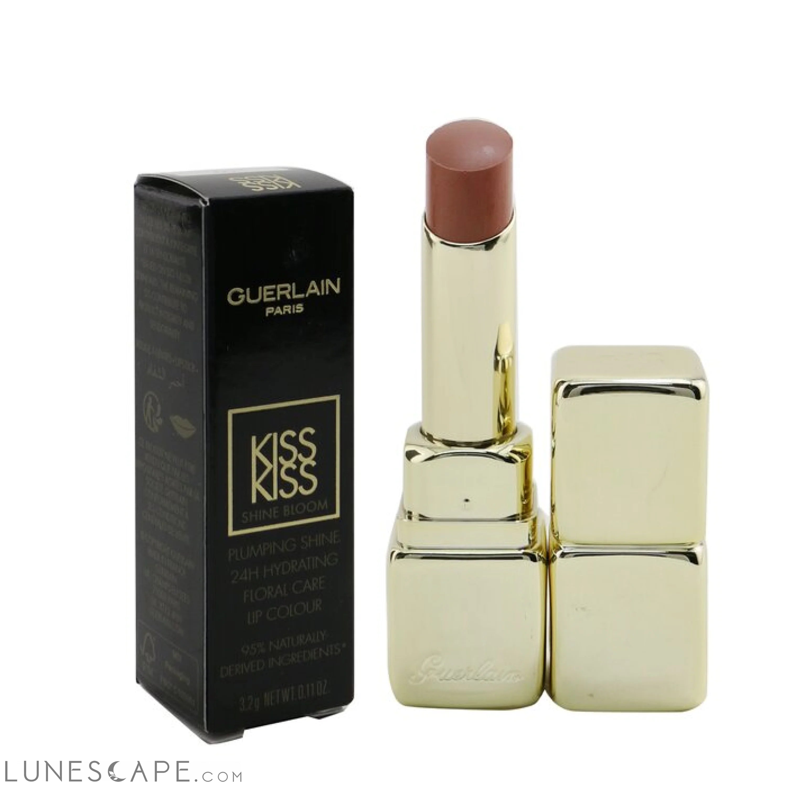 GUERLAIN - KissKiss Shine Bloom Lip Colour 3.2g/0.11oz LUNESCAPE