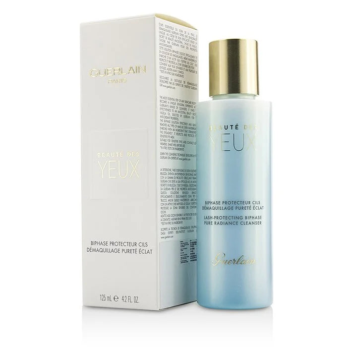 GUERLAIN Pure Radiance Cleanser Beaute Des Yuex Lash-Protect Eye Make-Up Remover LUNESCAPE