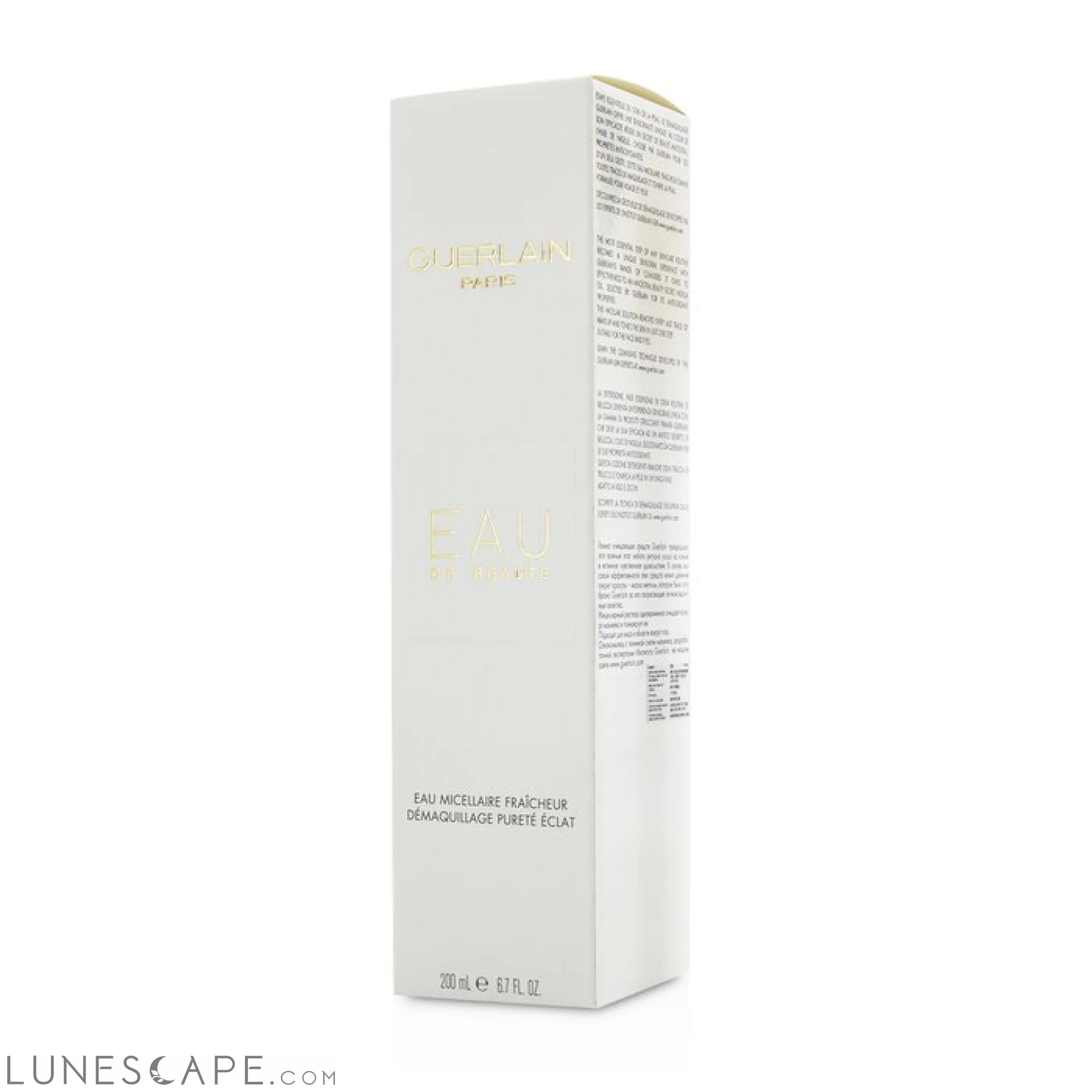 GUERLAIN - Pure Radiance Cleanser - Eau De Beaute Refreshing Micellar Solution LUNESCAPE