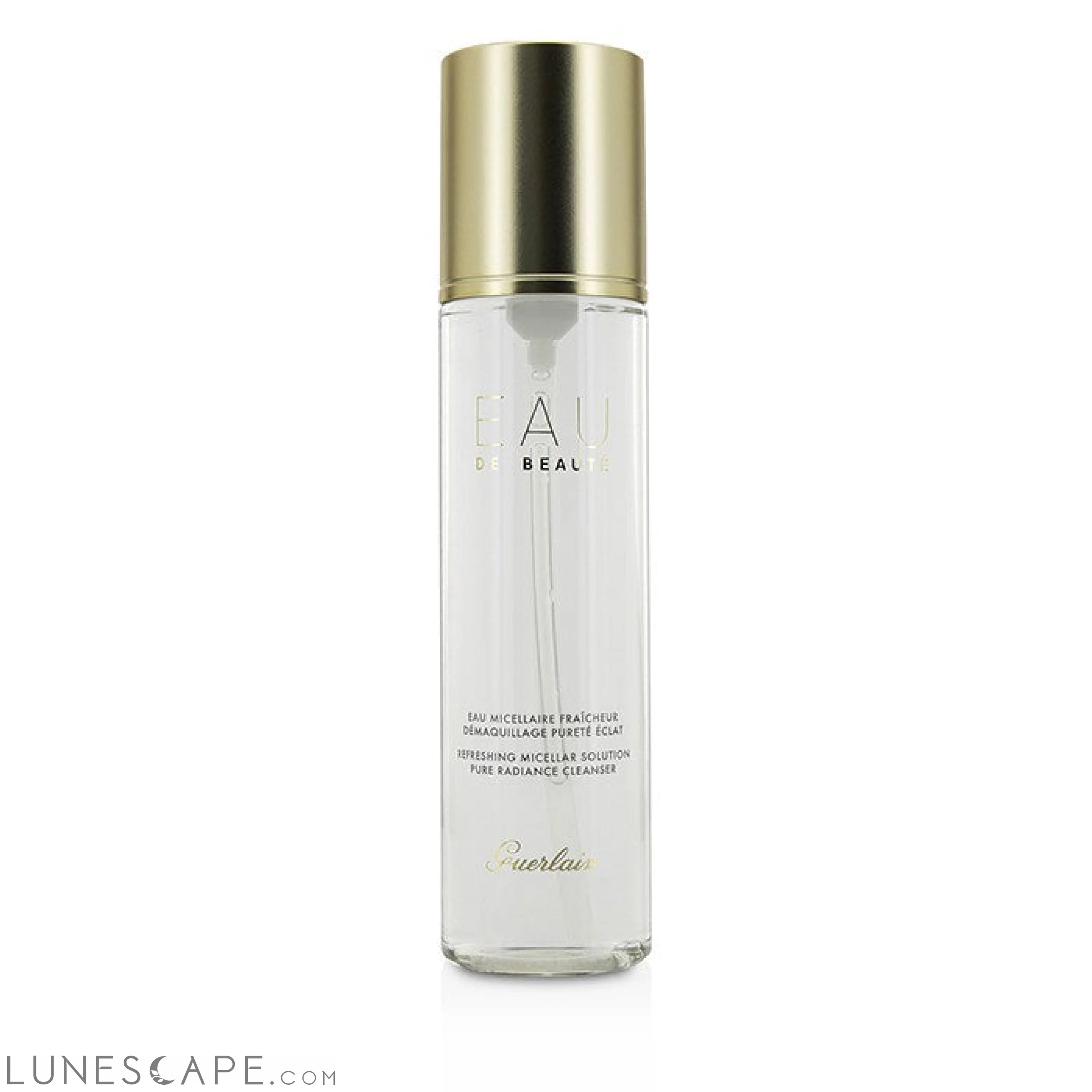 GUERLAIN - Pure Radiance Cleanser - Eau De Beaute Refreshing Micellar Solution LUNESCAPE