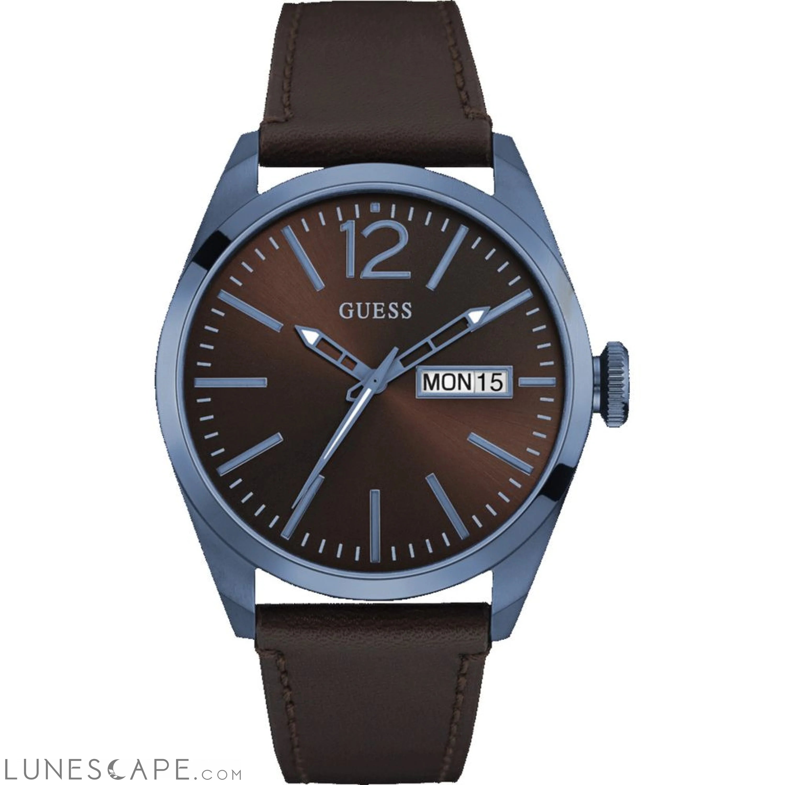 Guess Brown Polyethylene Watch LUNESCAPE